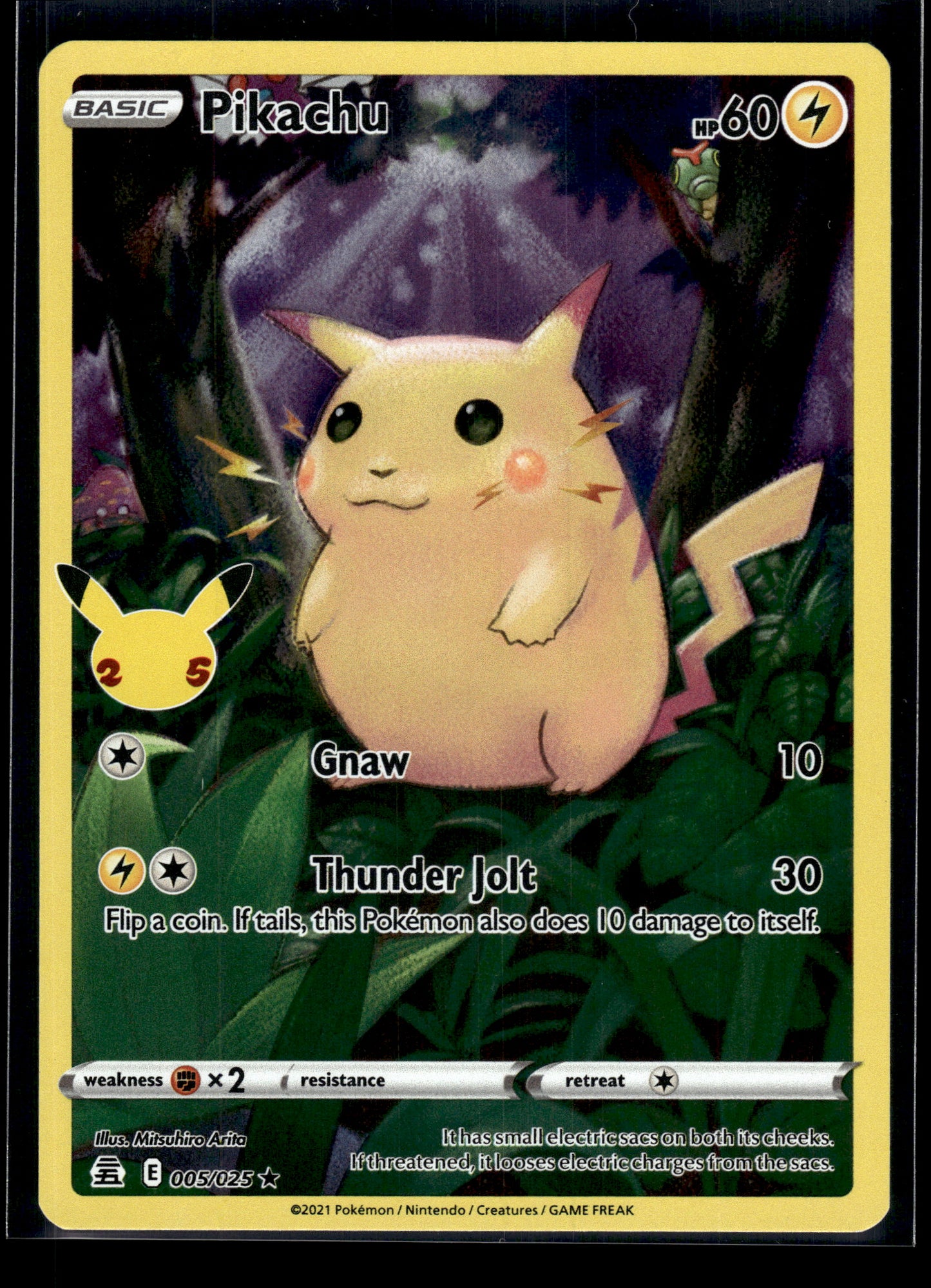 Pikachu #005/025 Celebrations VLP