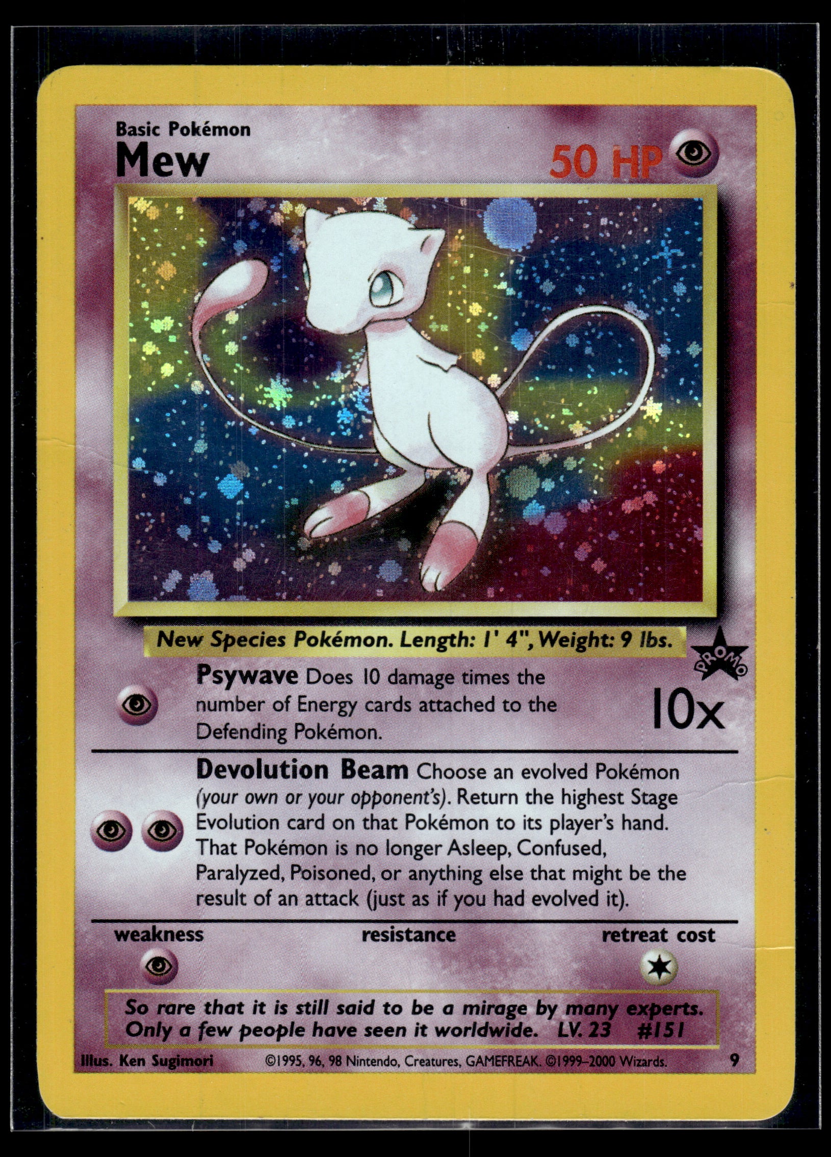 Mew #09/53 WoTC Promo HP