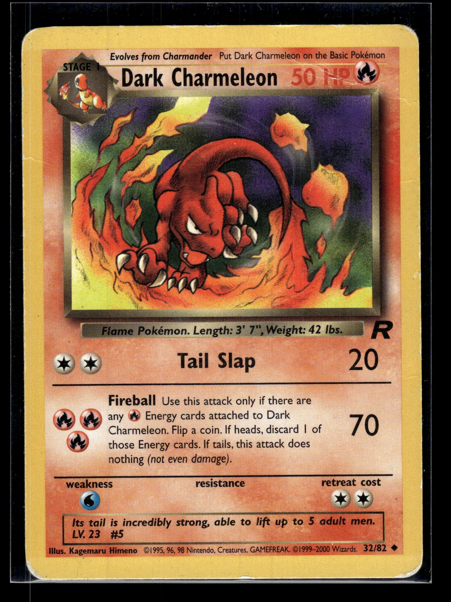 Dark Charmeleon #32/82 Team Rocket HP