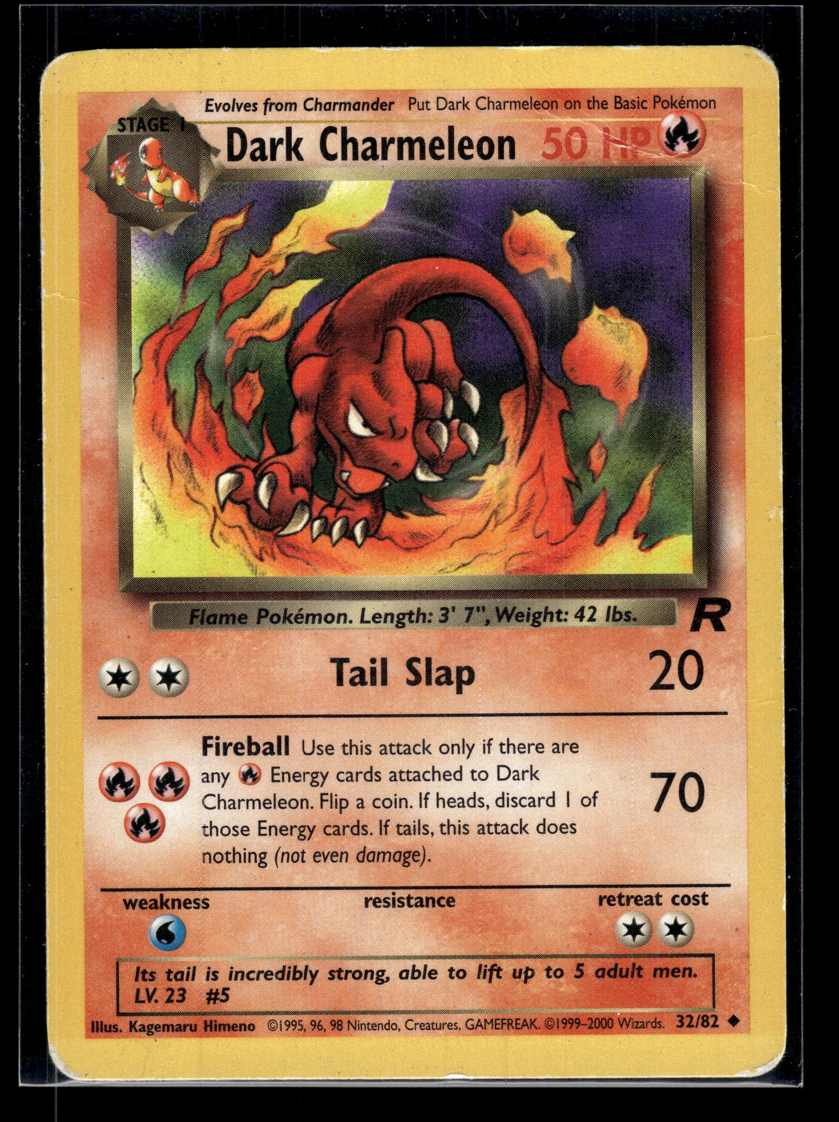 Dark Charmeleon #32/82 Team Rocket HP