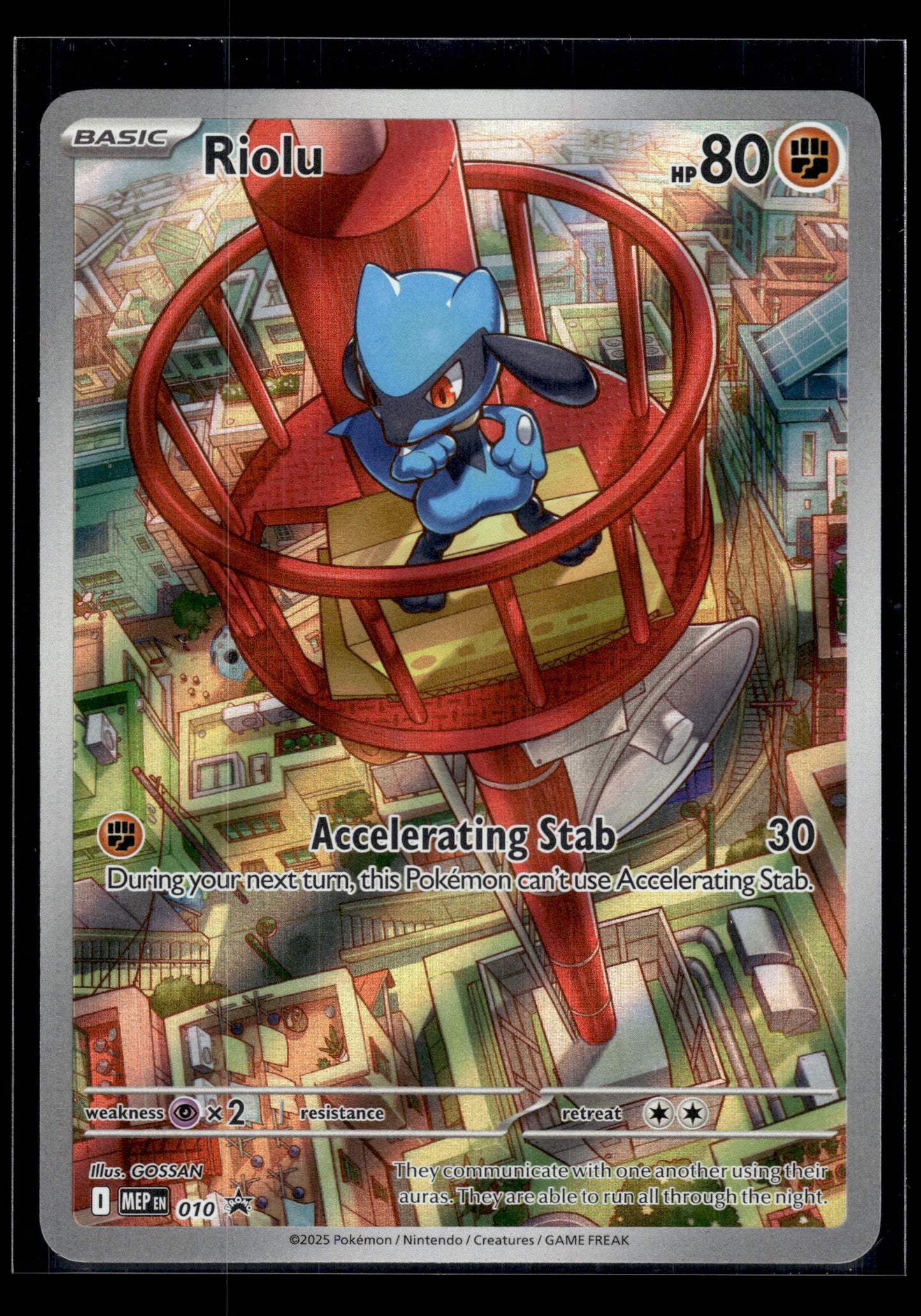 Riolu #010 Mega Evolution Promo VLP