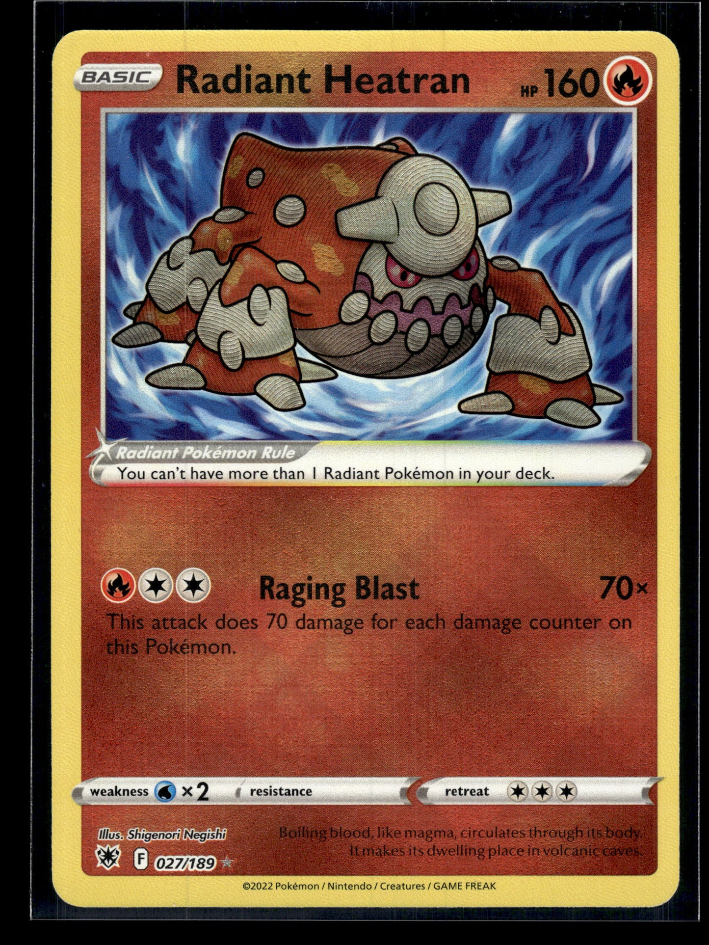 Radiant Heatran #027/189 Astral Radiance VLP