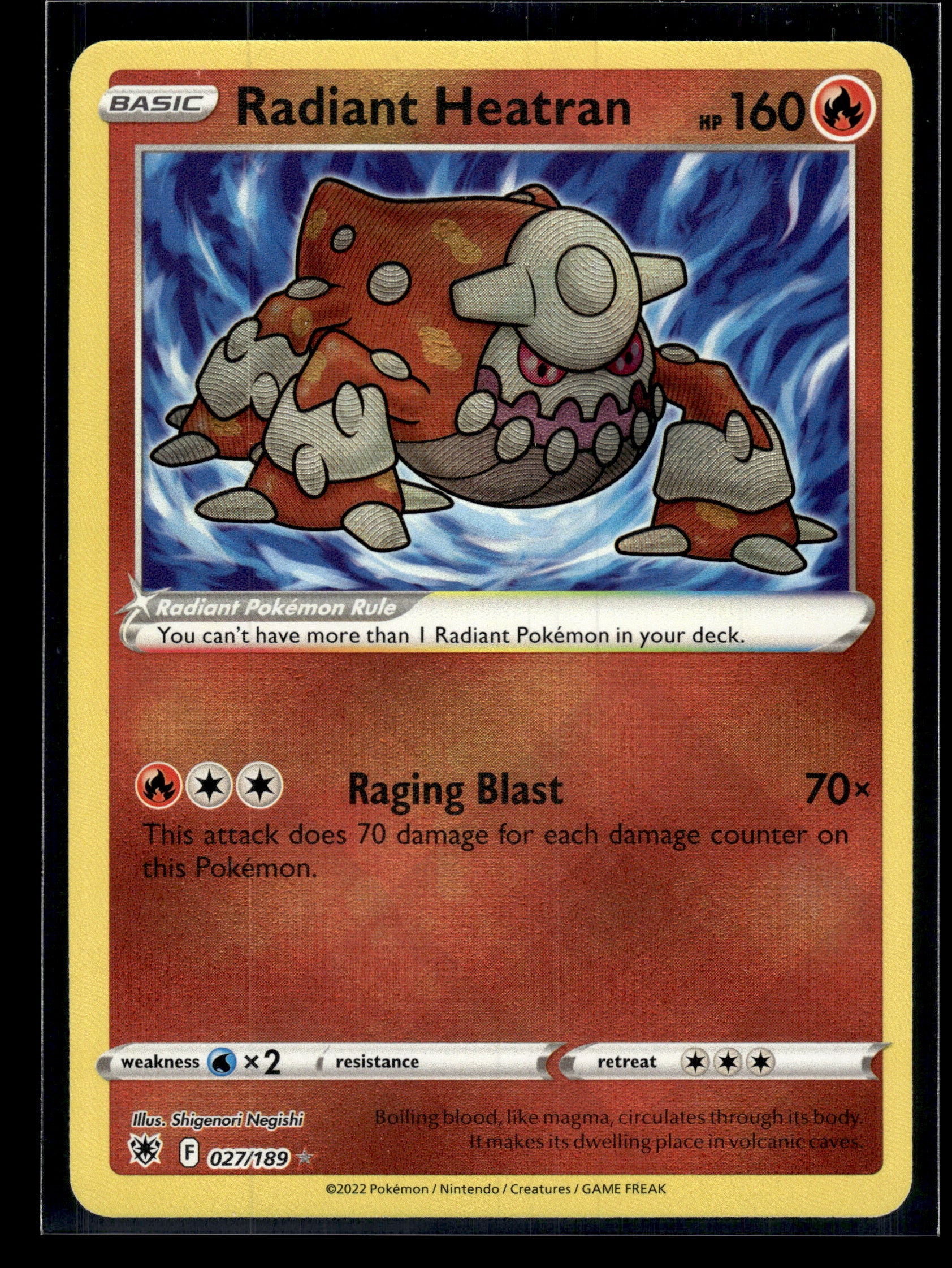Radiant Heatran #027/189 Astral Radiance VLP