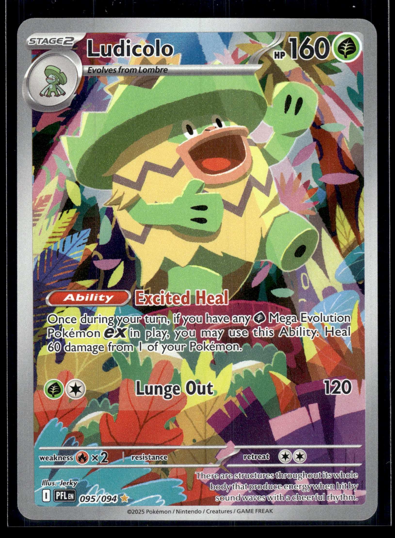 Ludicolo #095/094 Phantasmal Flames NM