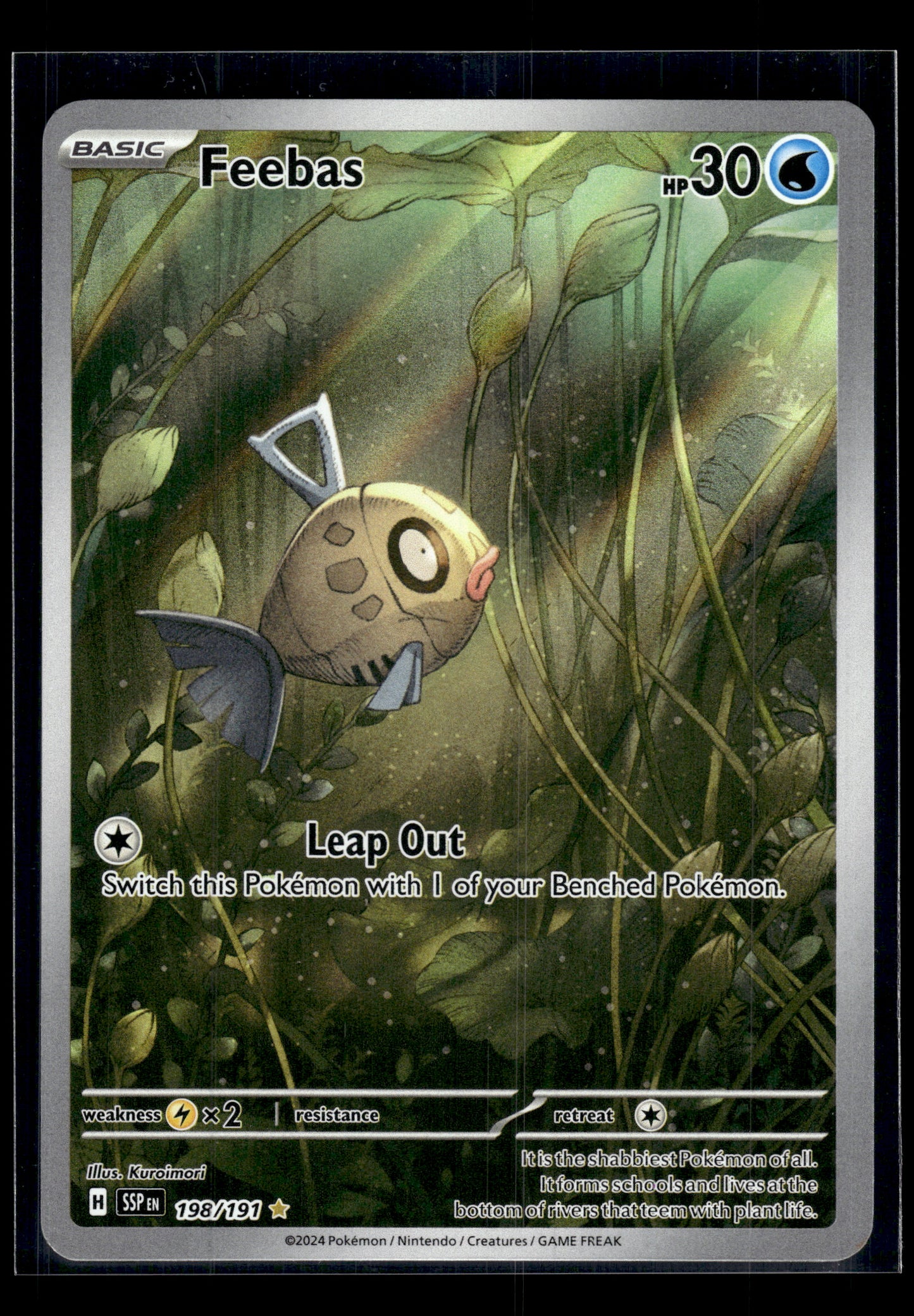 Feebas #198/191 Surging Sparks LP
