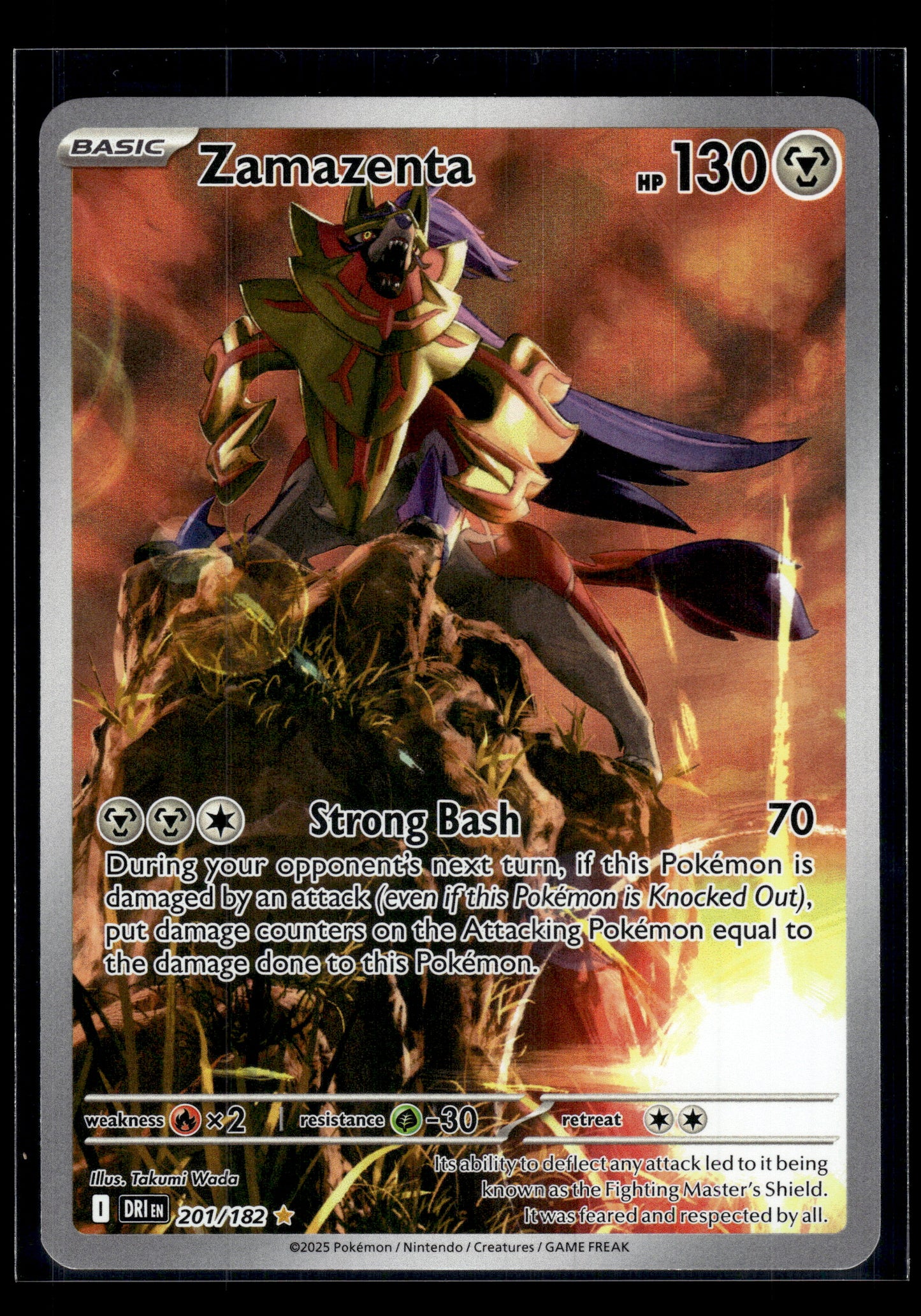Zamazenta #201/182 Destined Rivals LP
