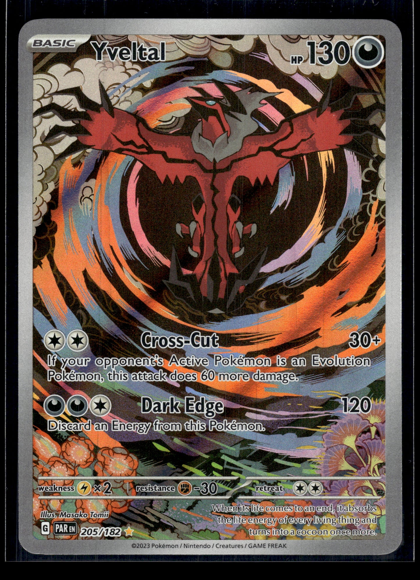 Yveltal #205/182 Paradox Rift VLP