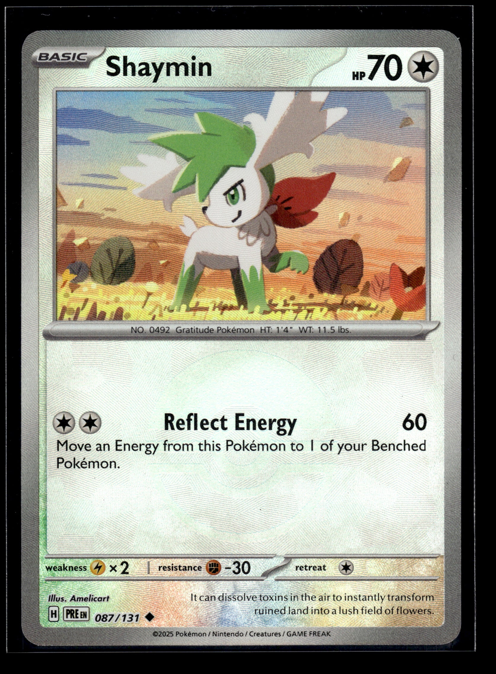 Shaymin (Poke Ball) #087/131 Prismatic Evolutions VLP
