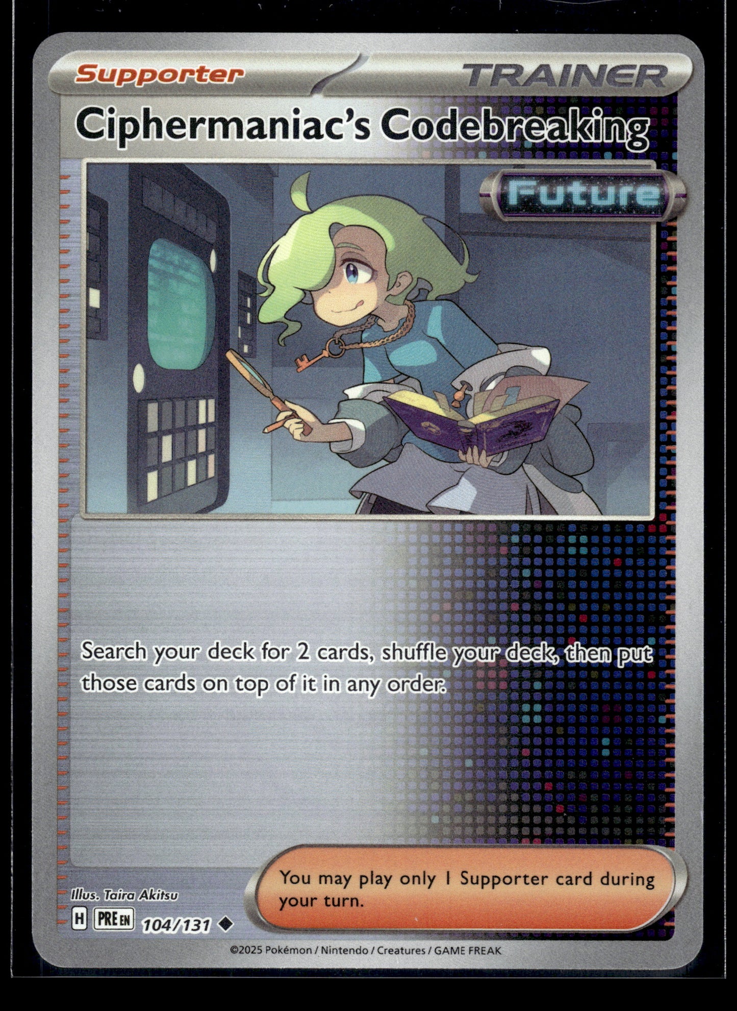 Ciphermaniac's Codebreaking (Poke Ball) #104/131 Prismatic Evolutions LP