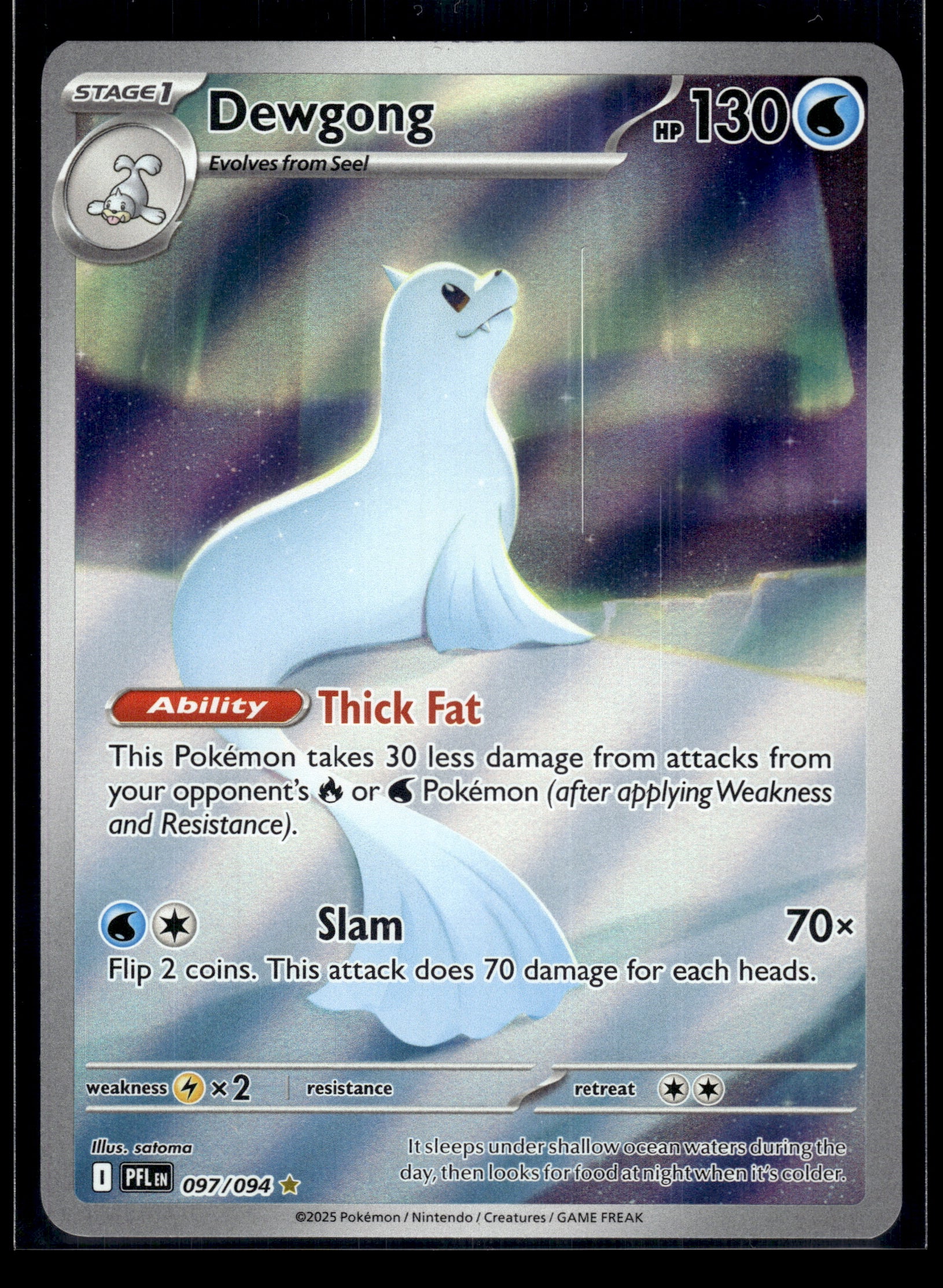 Dewgong #097/094 Phantasmal Flames VLP