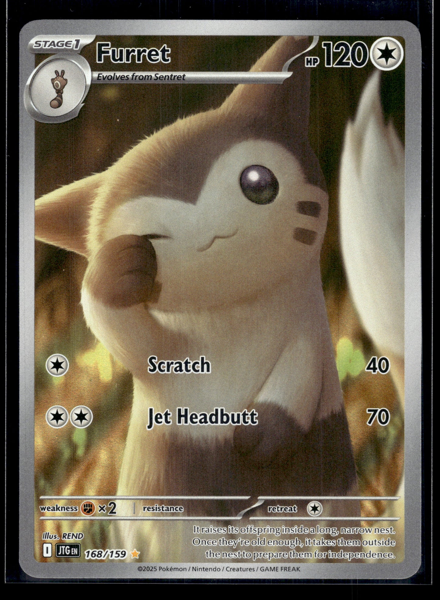 Furret #168/159 Journey Together VLP