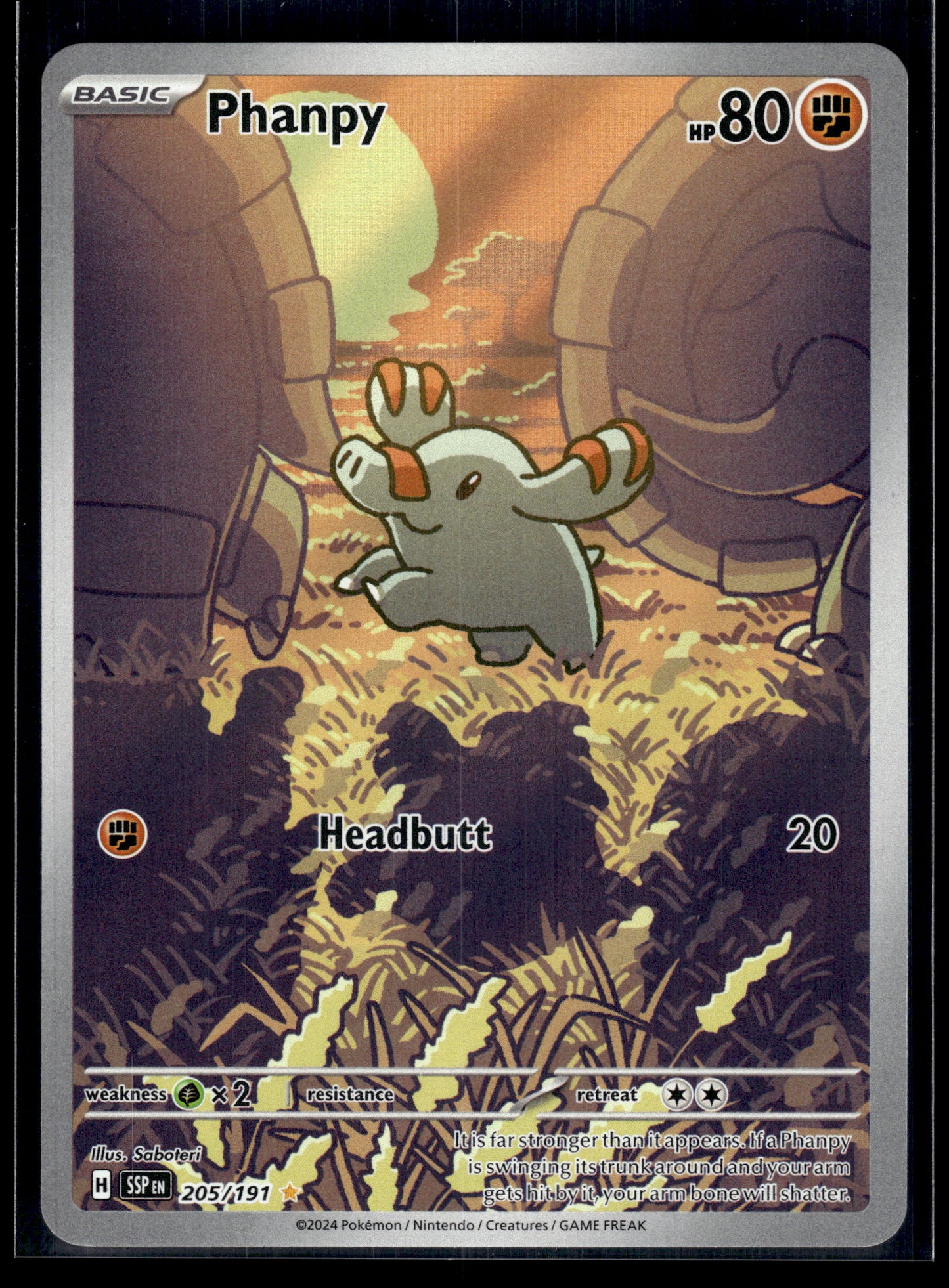 Phanpy #205/191 Surging Sparks VLP
