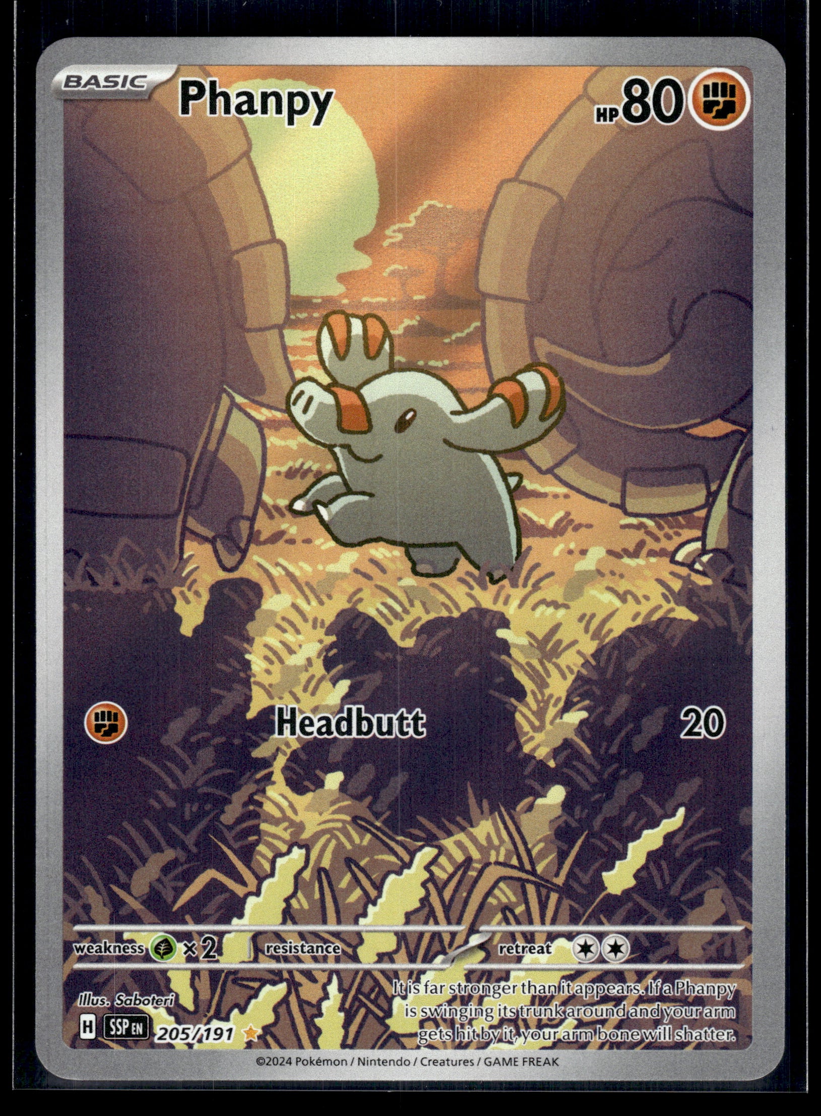 Phanpy #205/191 Surging Sparks VLP