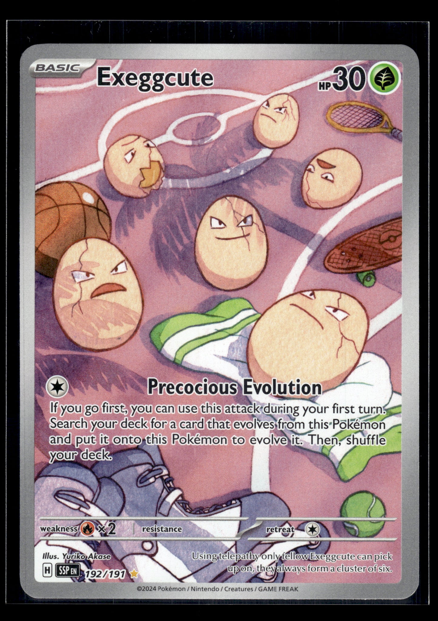 Exeggcute #192/191 Surging Sparks VLP