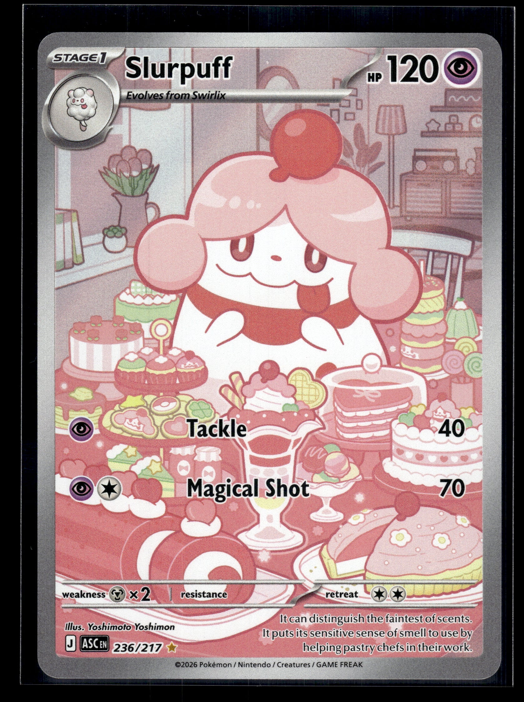 Slurpuff #236/217 Ascended Heroes NM