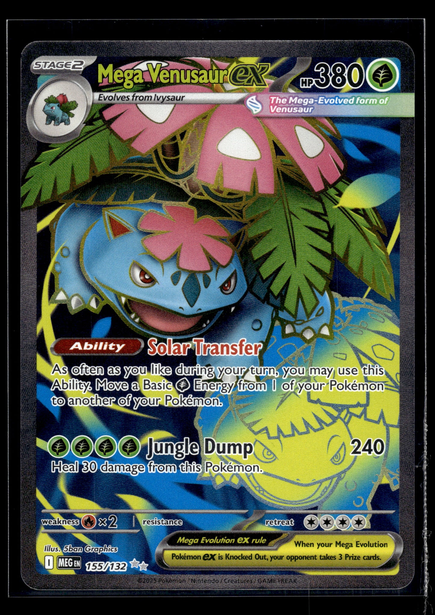 Mega Venusaur ex #155/132 Mega Evolution VLP