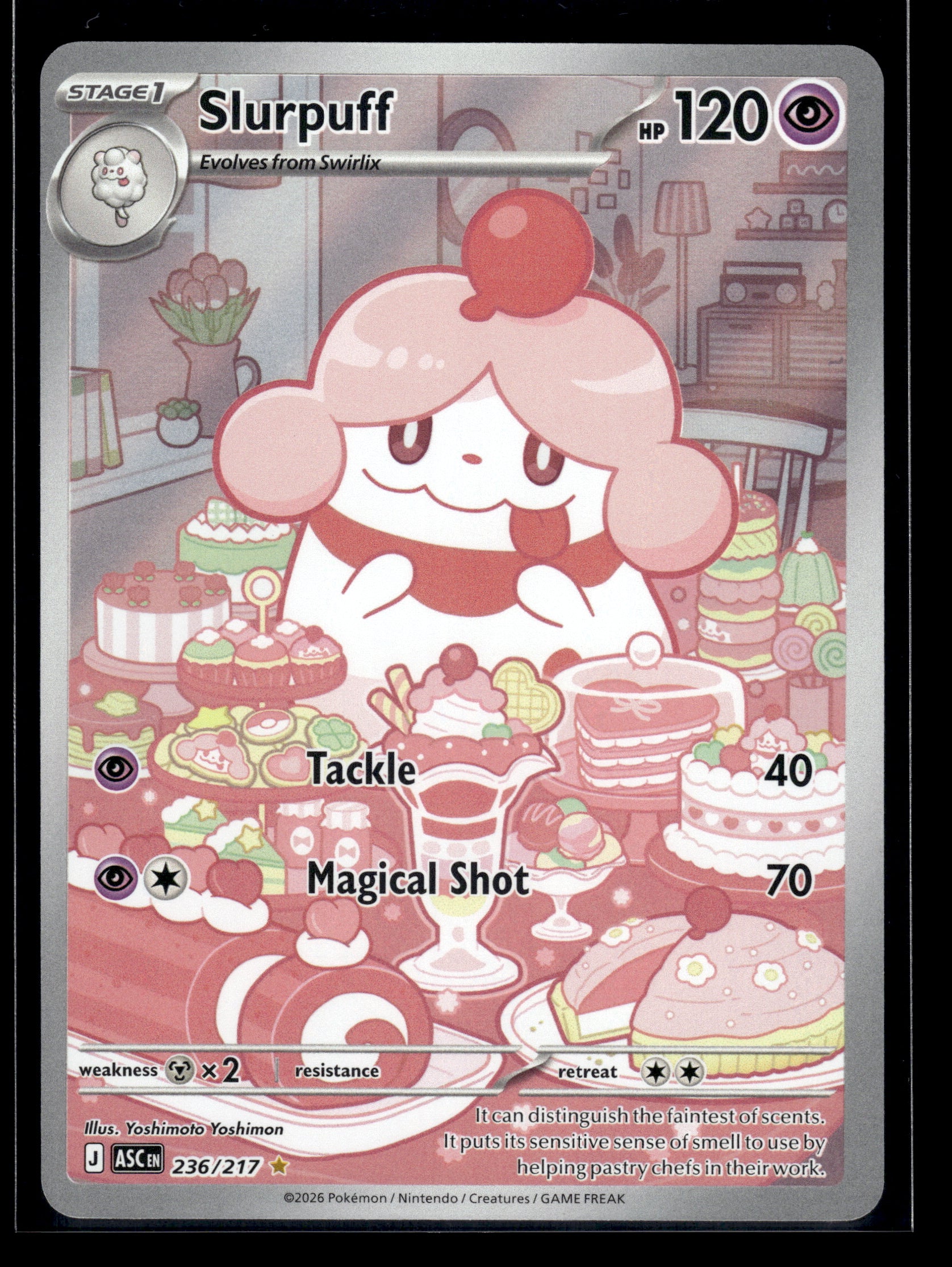 Slurpuff #236/217 Ascended Heroes NM