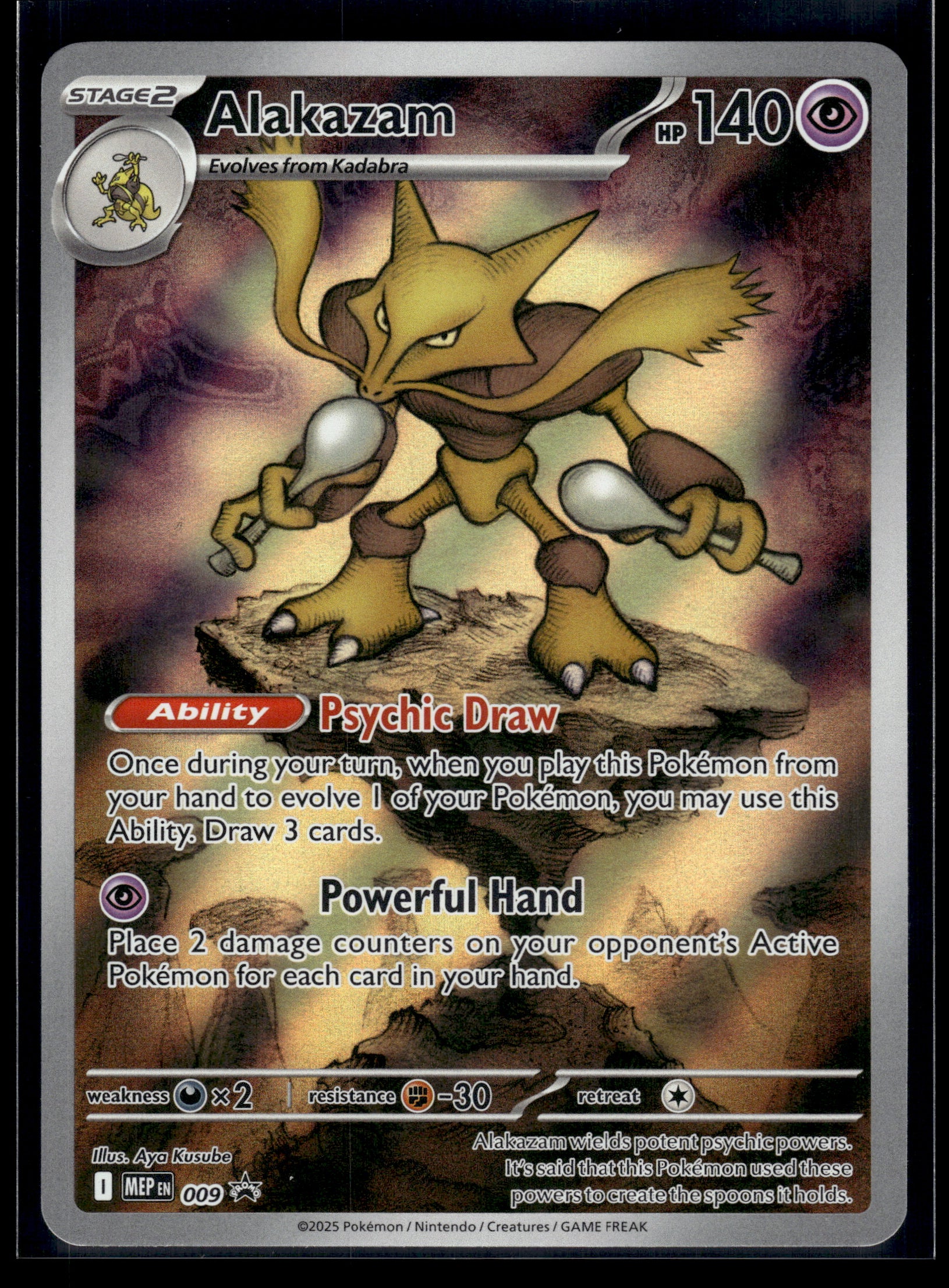 Alakazam #009 Mega Evolution Promo LP