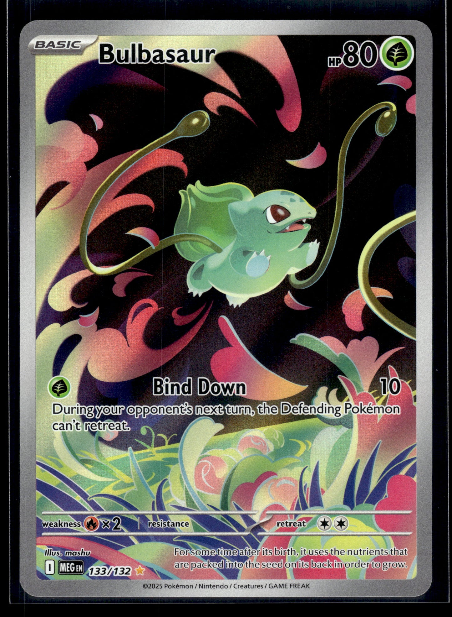 Bulbasaur #133/132 Mega Evolution NM