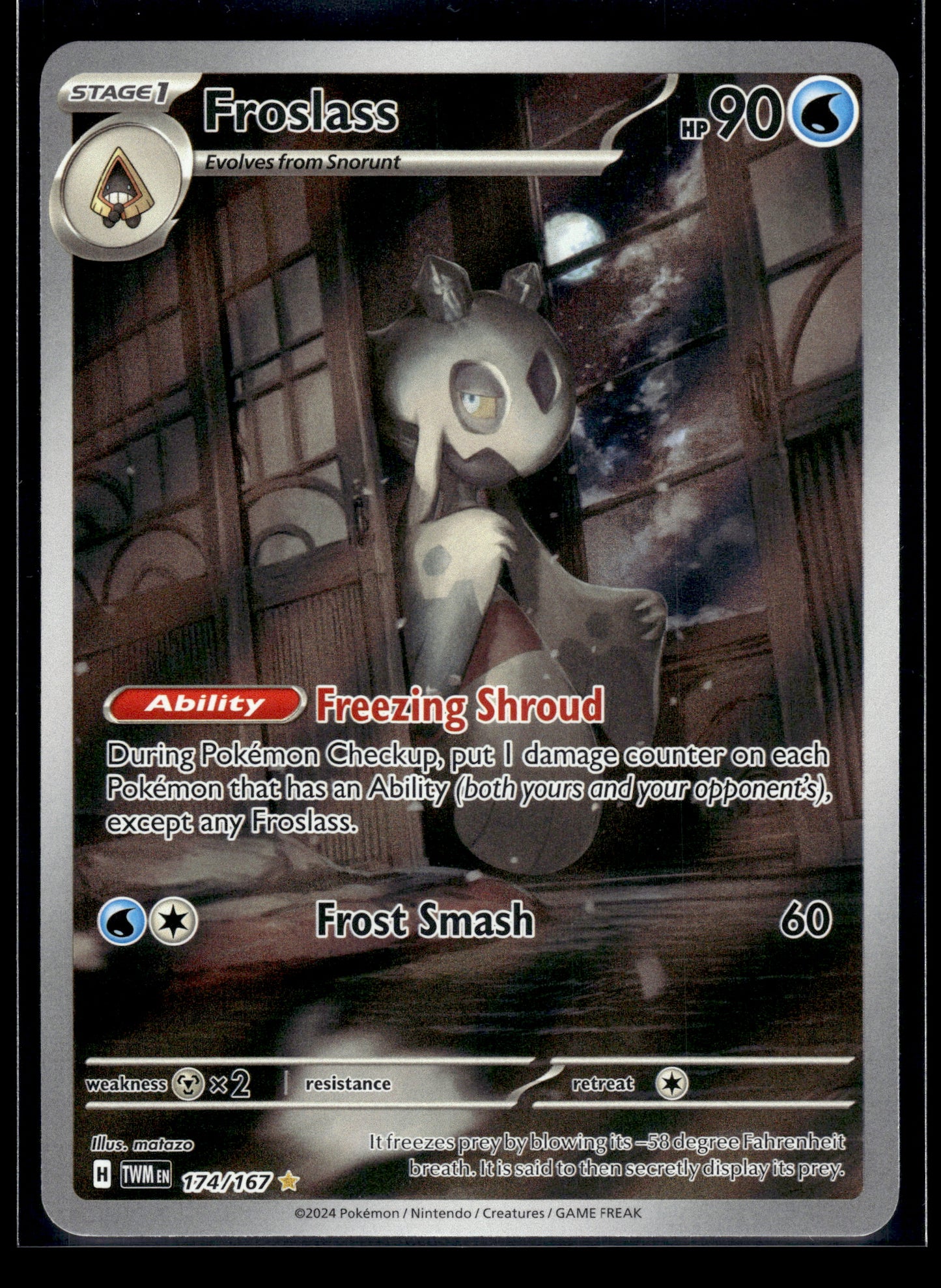 Froslass #174/167 Twilight Masquerade LP
