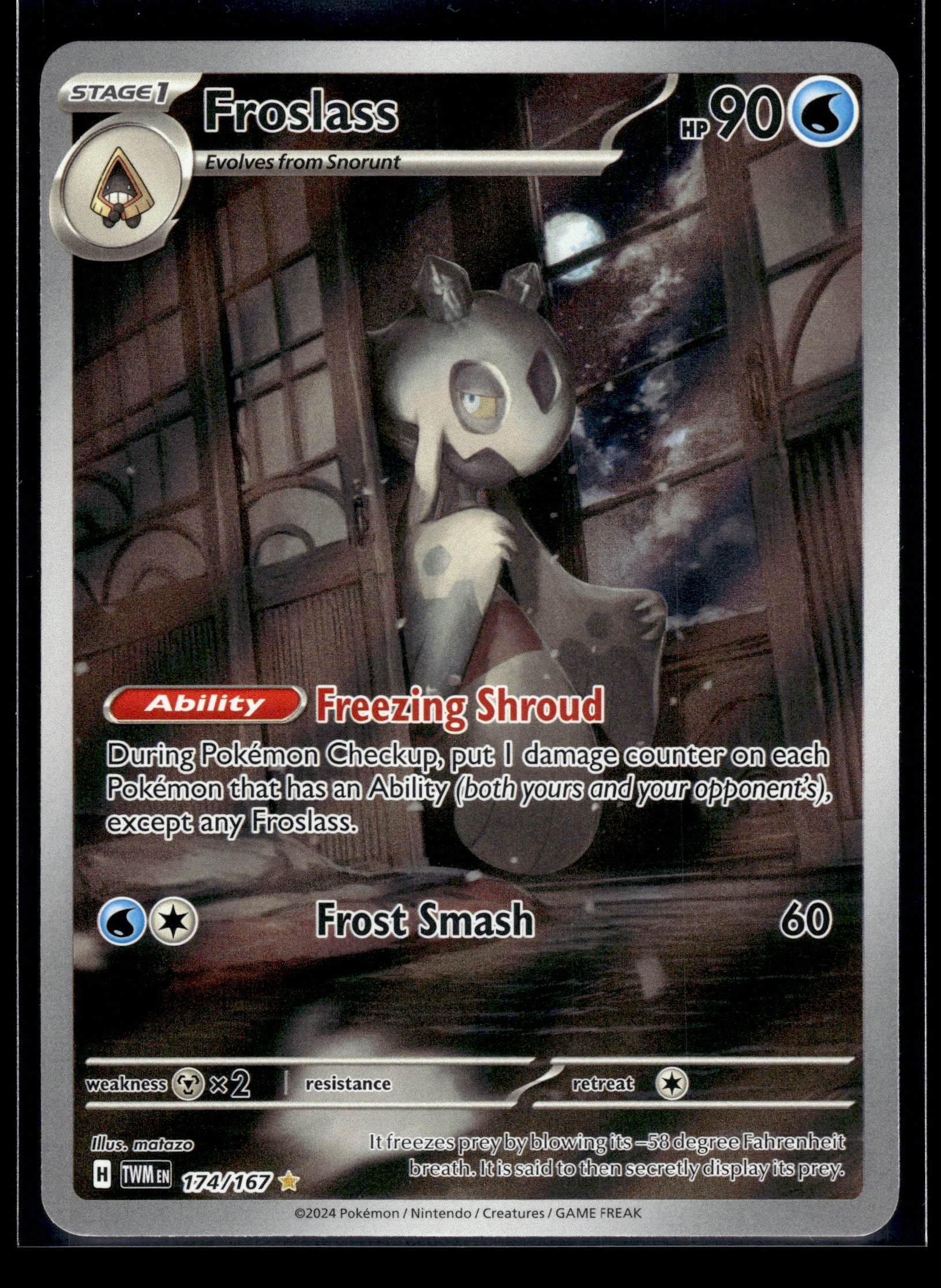 Froslass #174/167 Twilight Masquerade LP