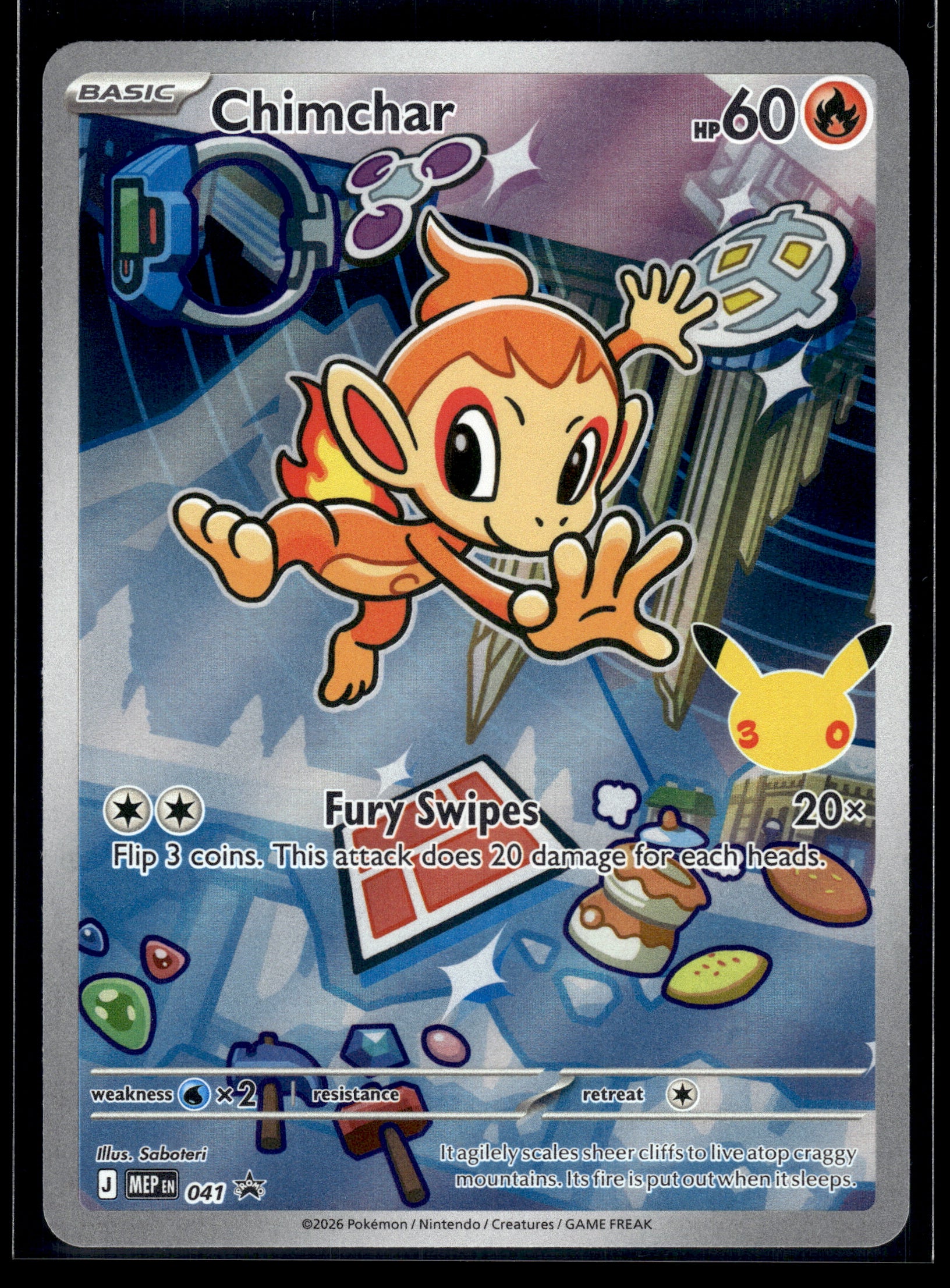 Chimchar #041 Mega Evolution Promo VLP