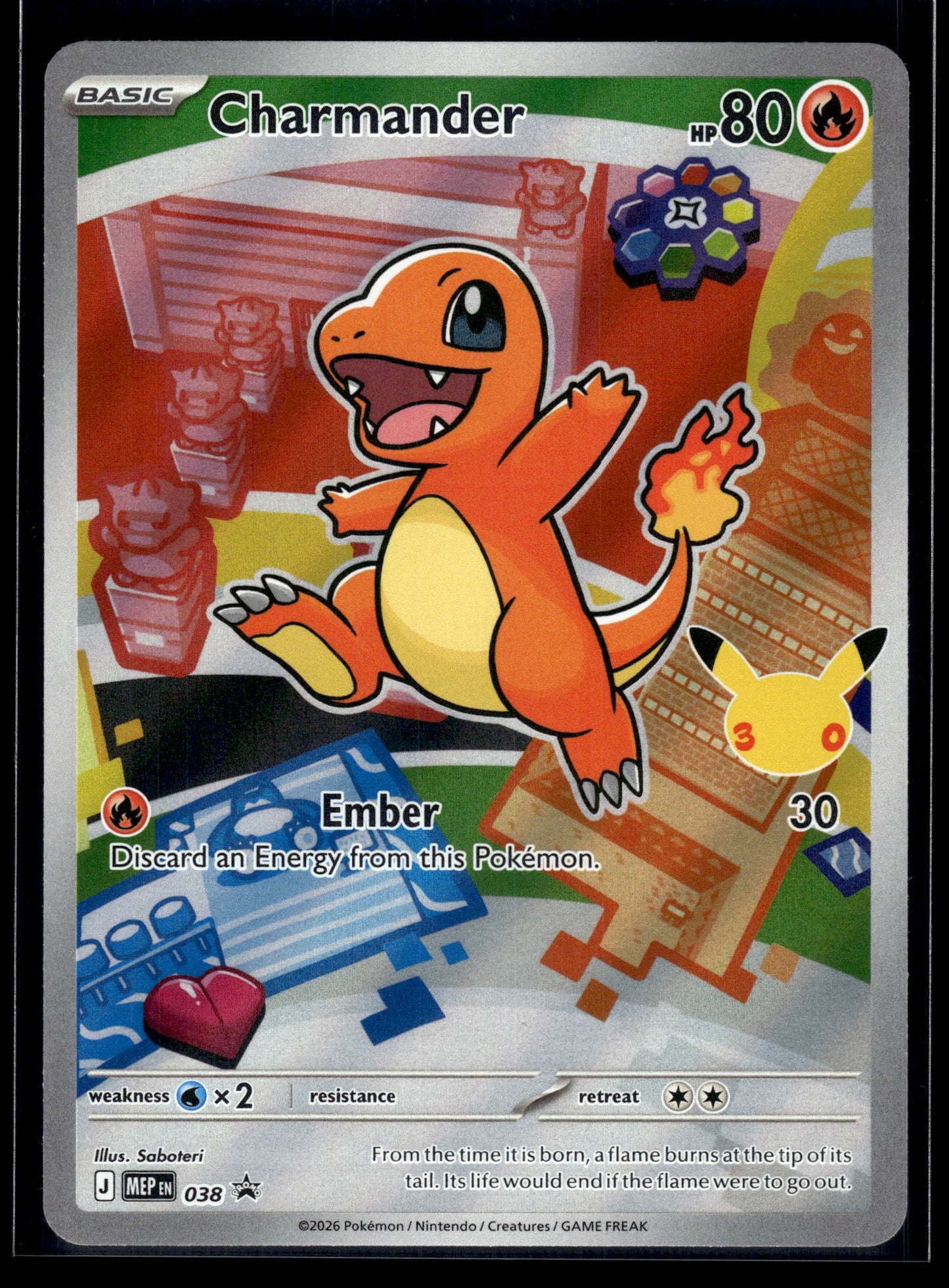 Charmander #038 Mega Evolution Promo NM