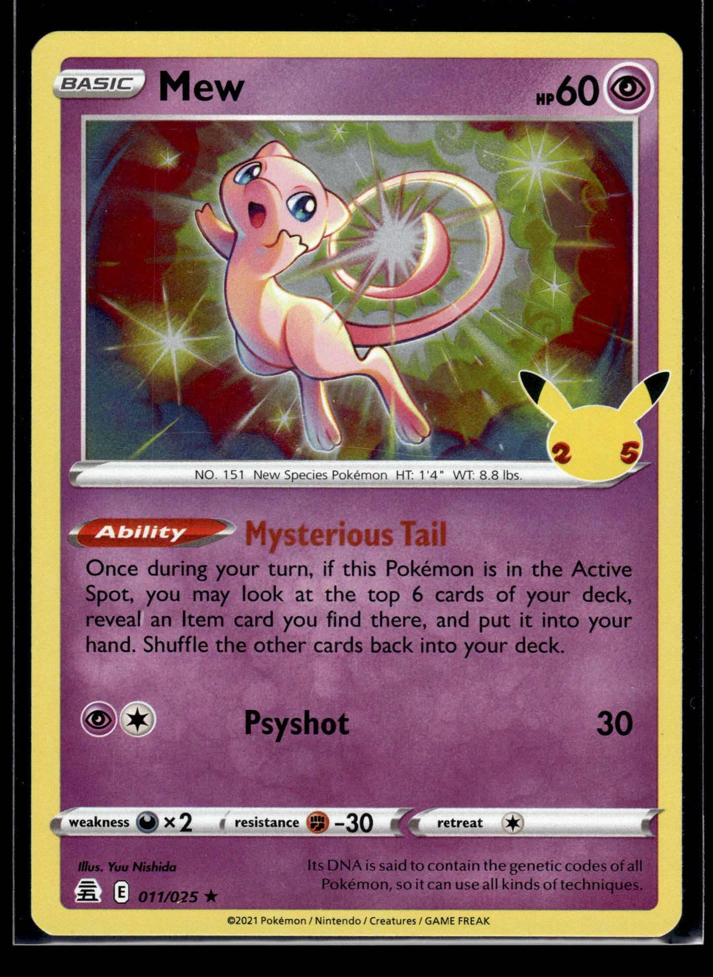 Mew #011/025 Celebrations LP