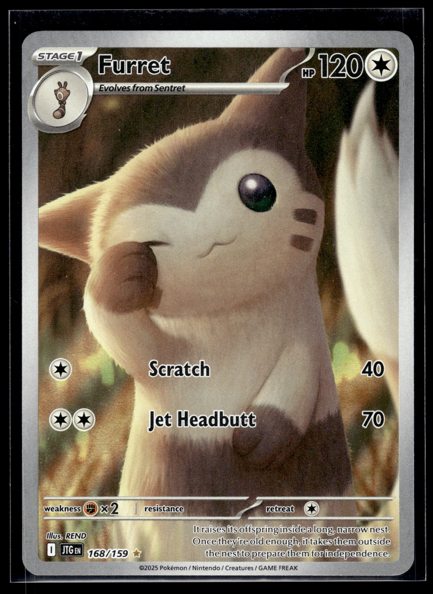 Furret #168/159 Journey Together VLP