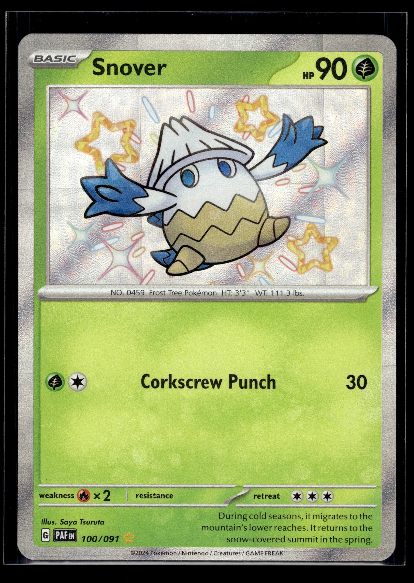 Snover #100/091 Paldean Fates VLP