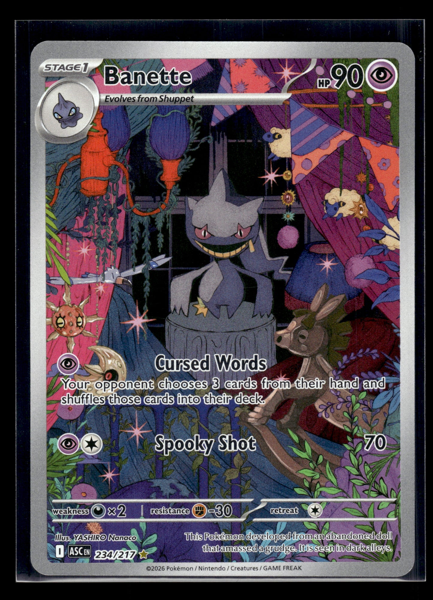 Banette #234/217 Ascended Heroes NM
