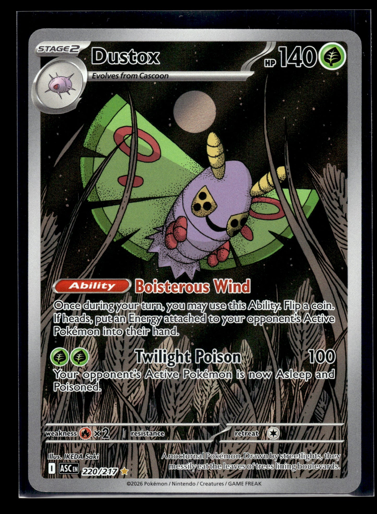 Dustox #220/217 Ascended Heroes NM