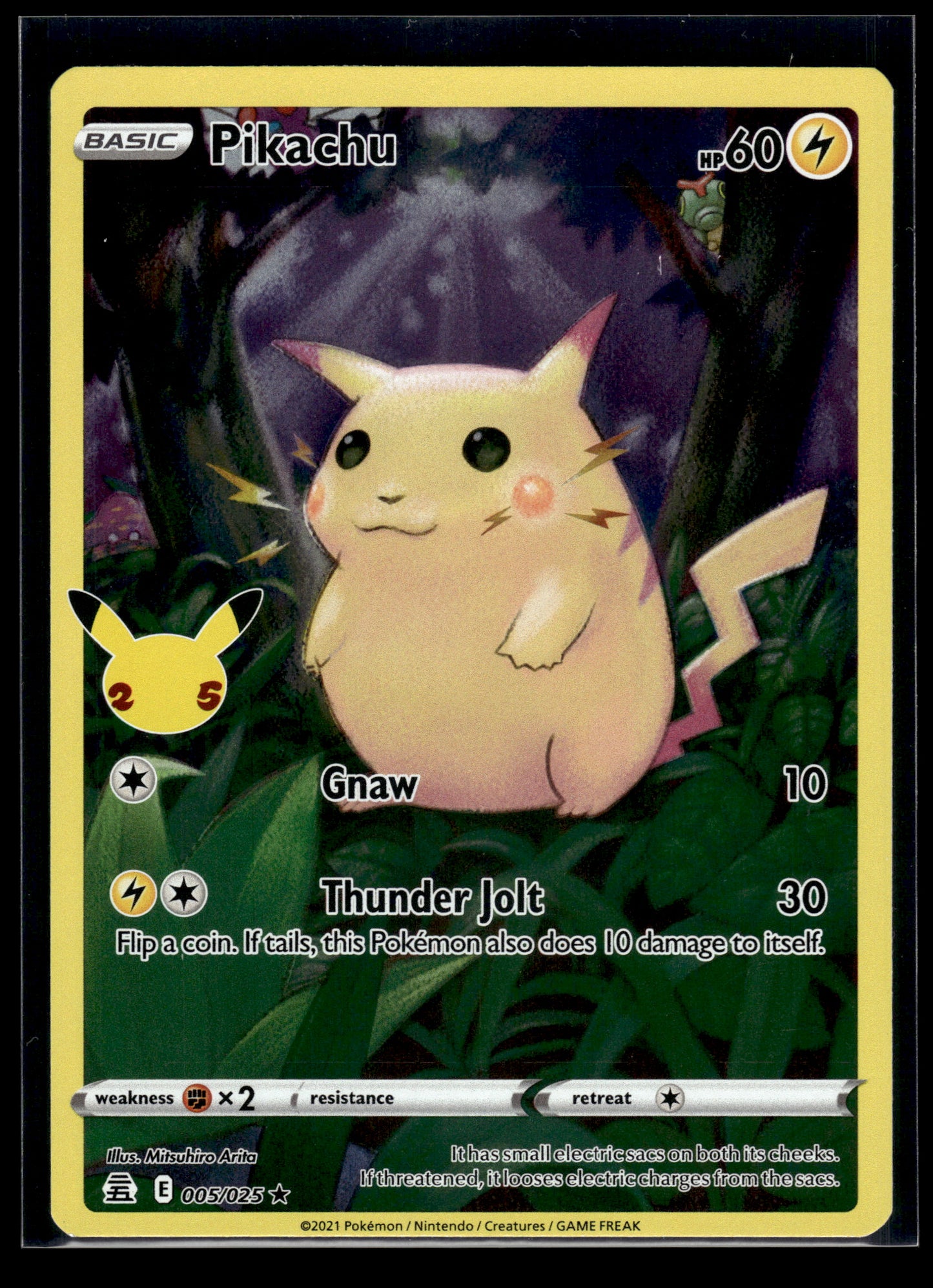 Pikachu #005/025 Celebrations LP