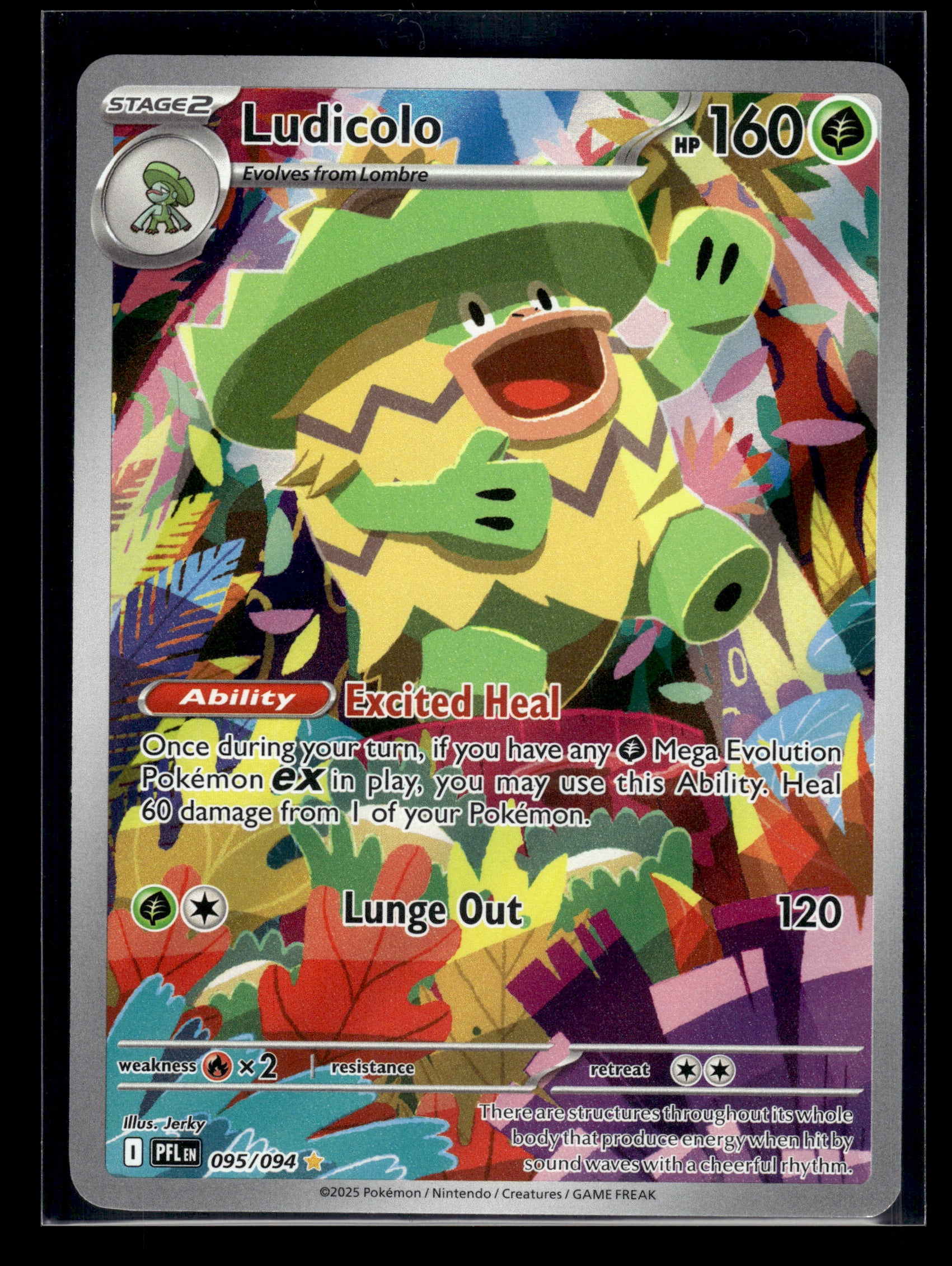 Ludicolo #095/094 Phantasmal Flames VLP