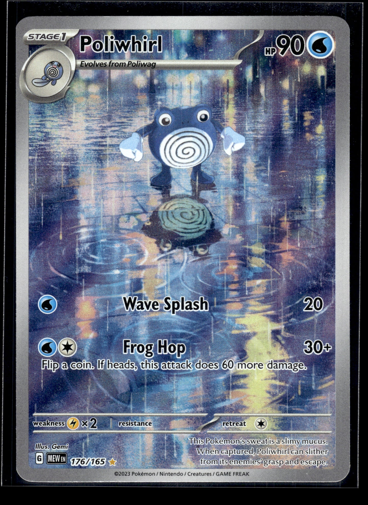 Poliwhirl #176/165 Scarlet & Violet 151 LP