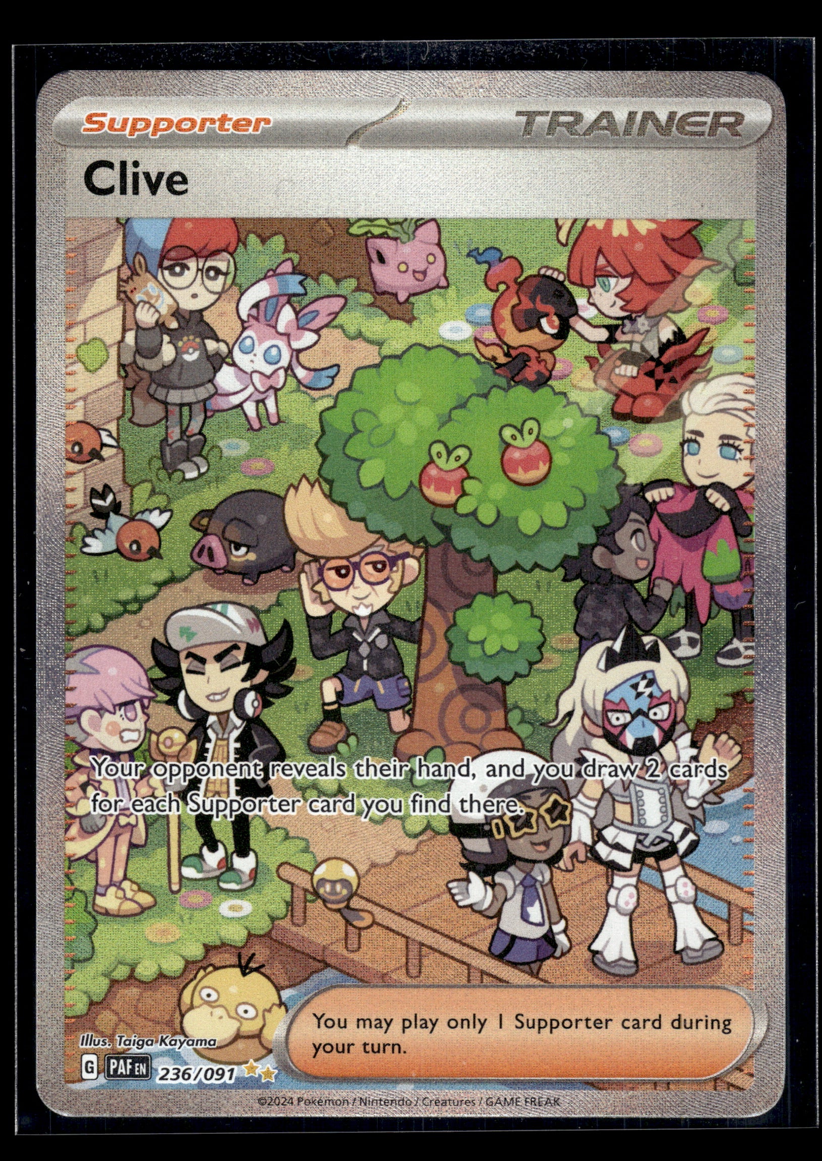 Clive #236/091 Paldean Fates NM