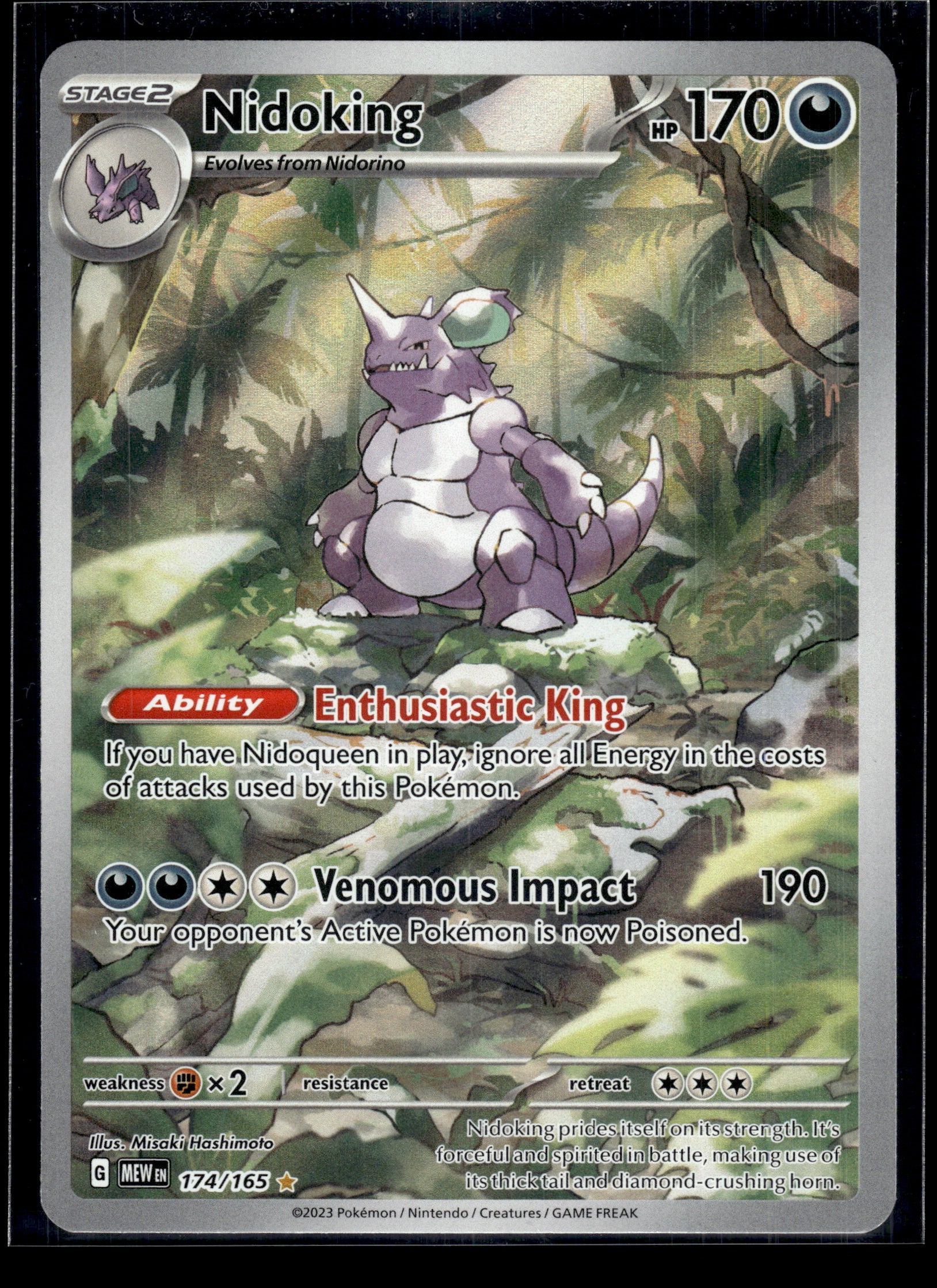 Nidoking #174/165 Scarlet & Violet 151 VLP