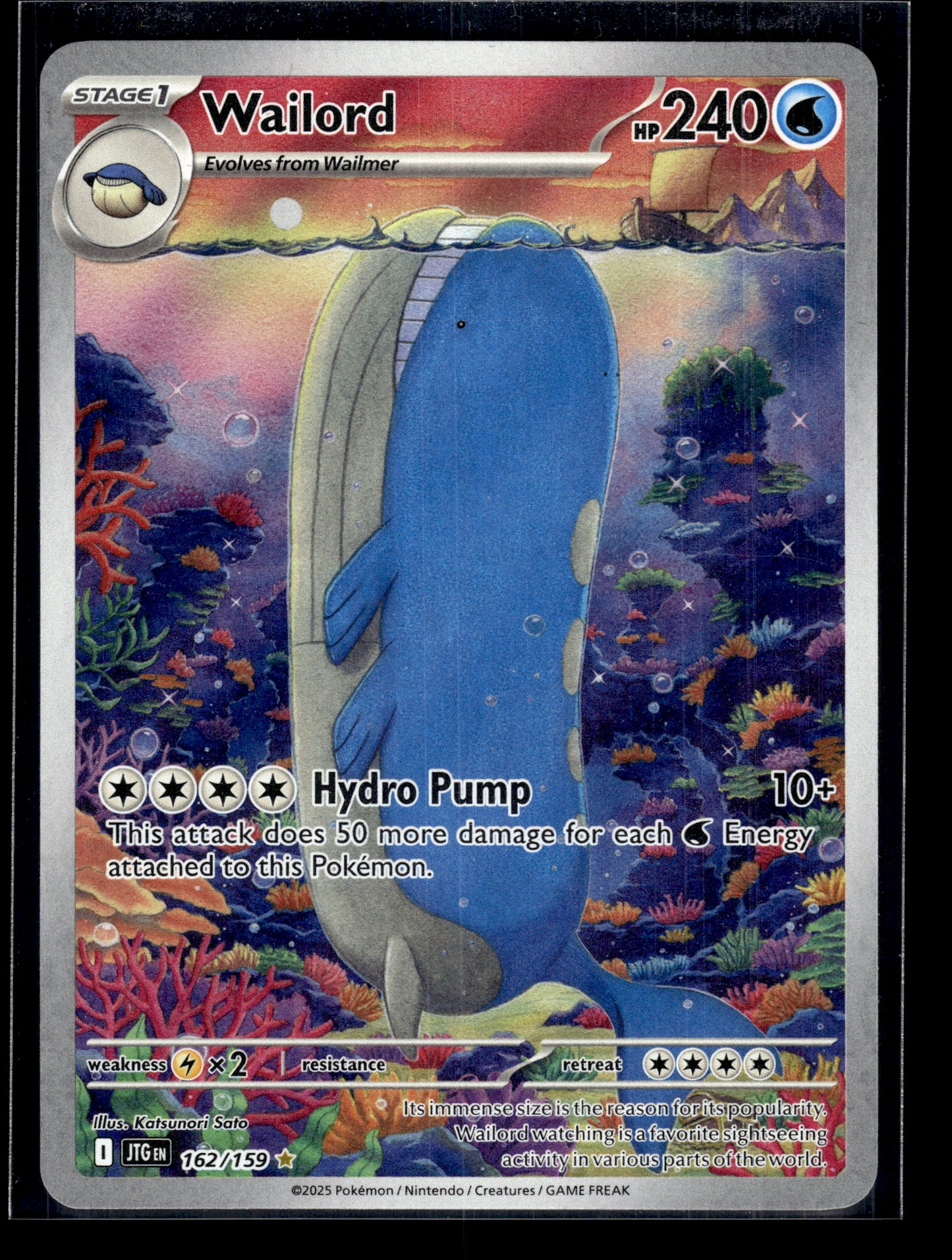 Wailord #162/159 Journey Together VLP