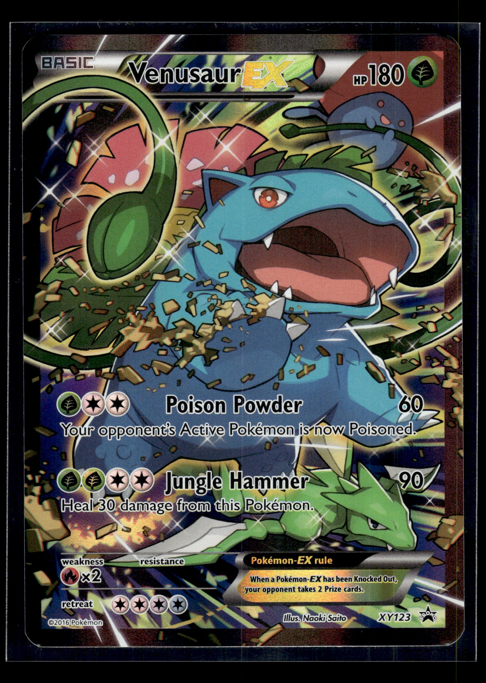 Venusaur EX #XY123 XY Promos LP