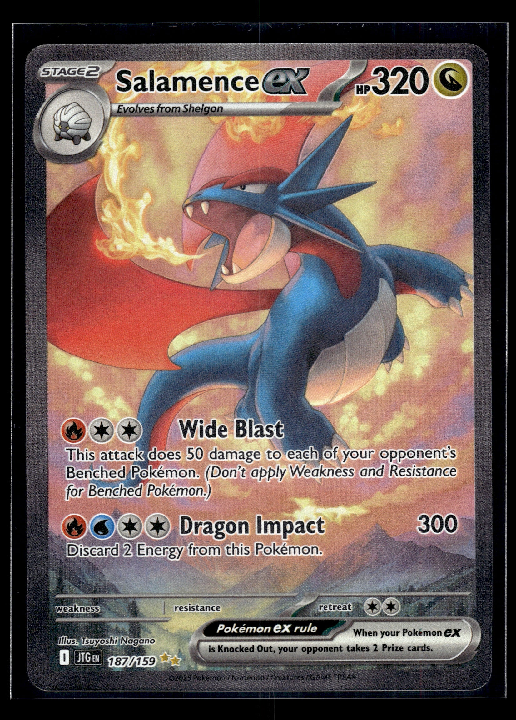 Salamence ex #187/159 Journey Together VLP
