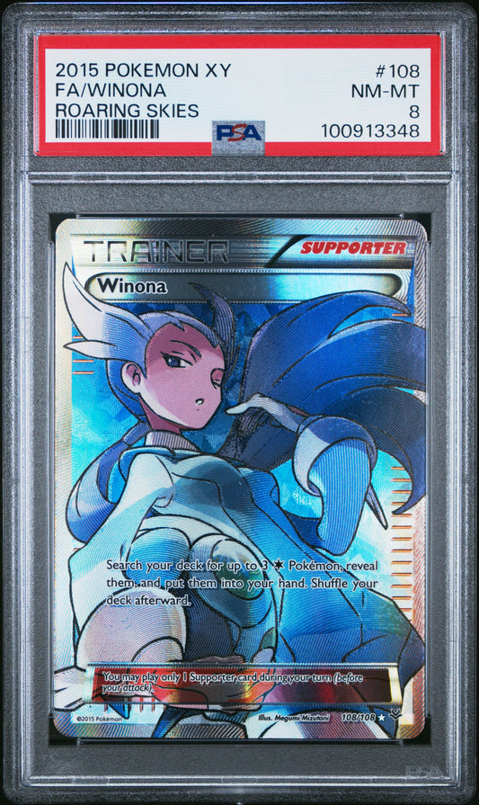 PSA 8 Winona #108 Roaring Skies