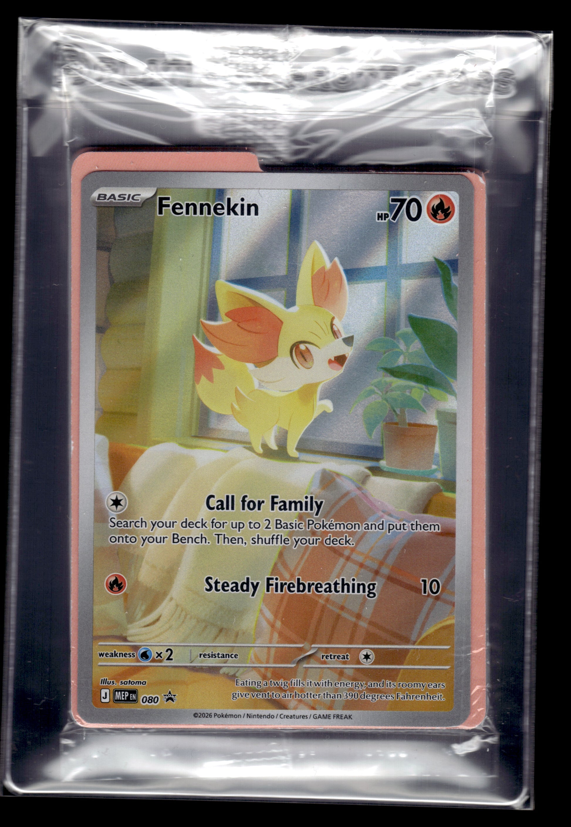 Fennekin #080 SEALED Mega Evolution Promo NM