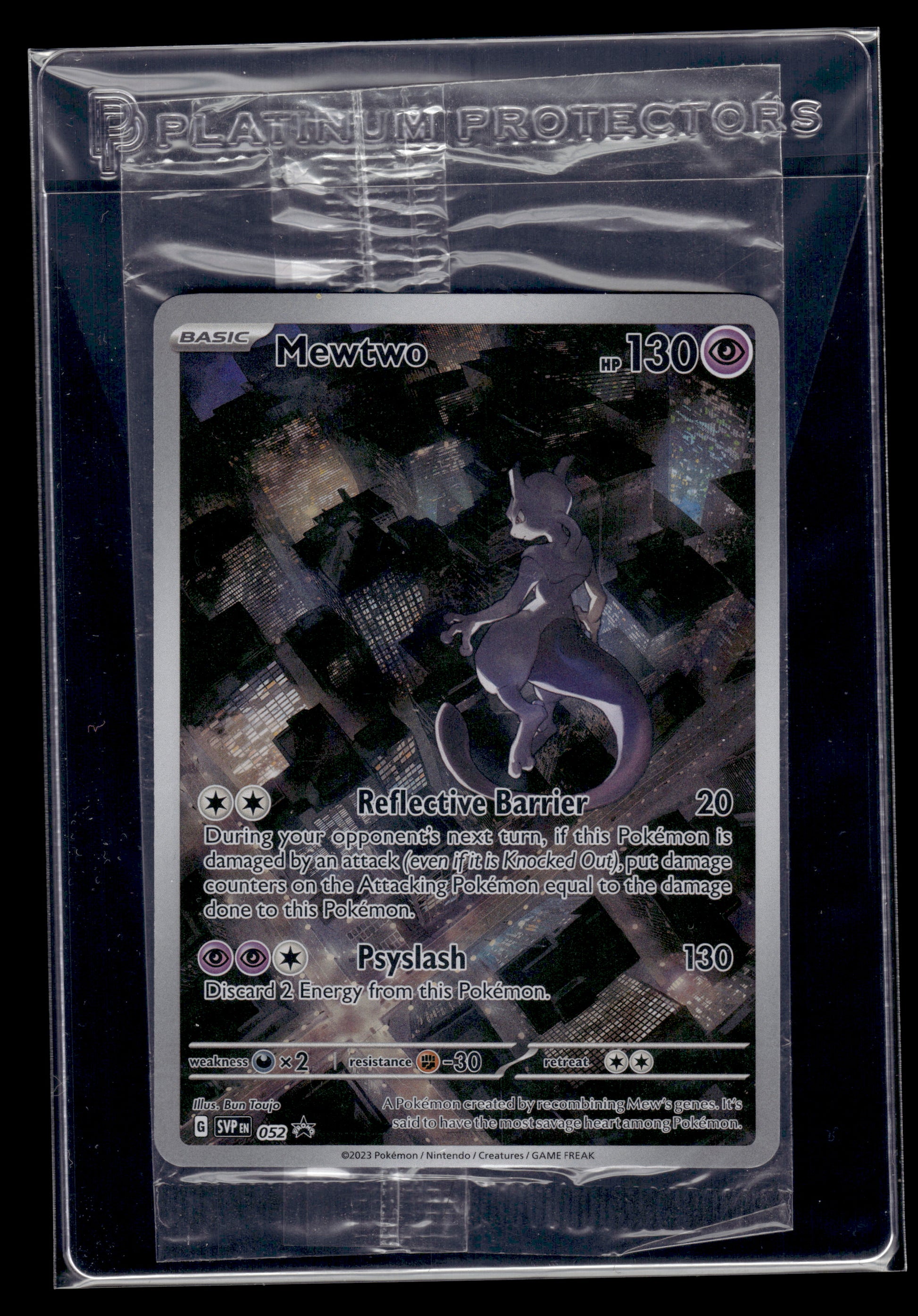 Mewtwo #052 SEALED Scarlet & Violet Promo VLP