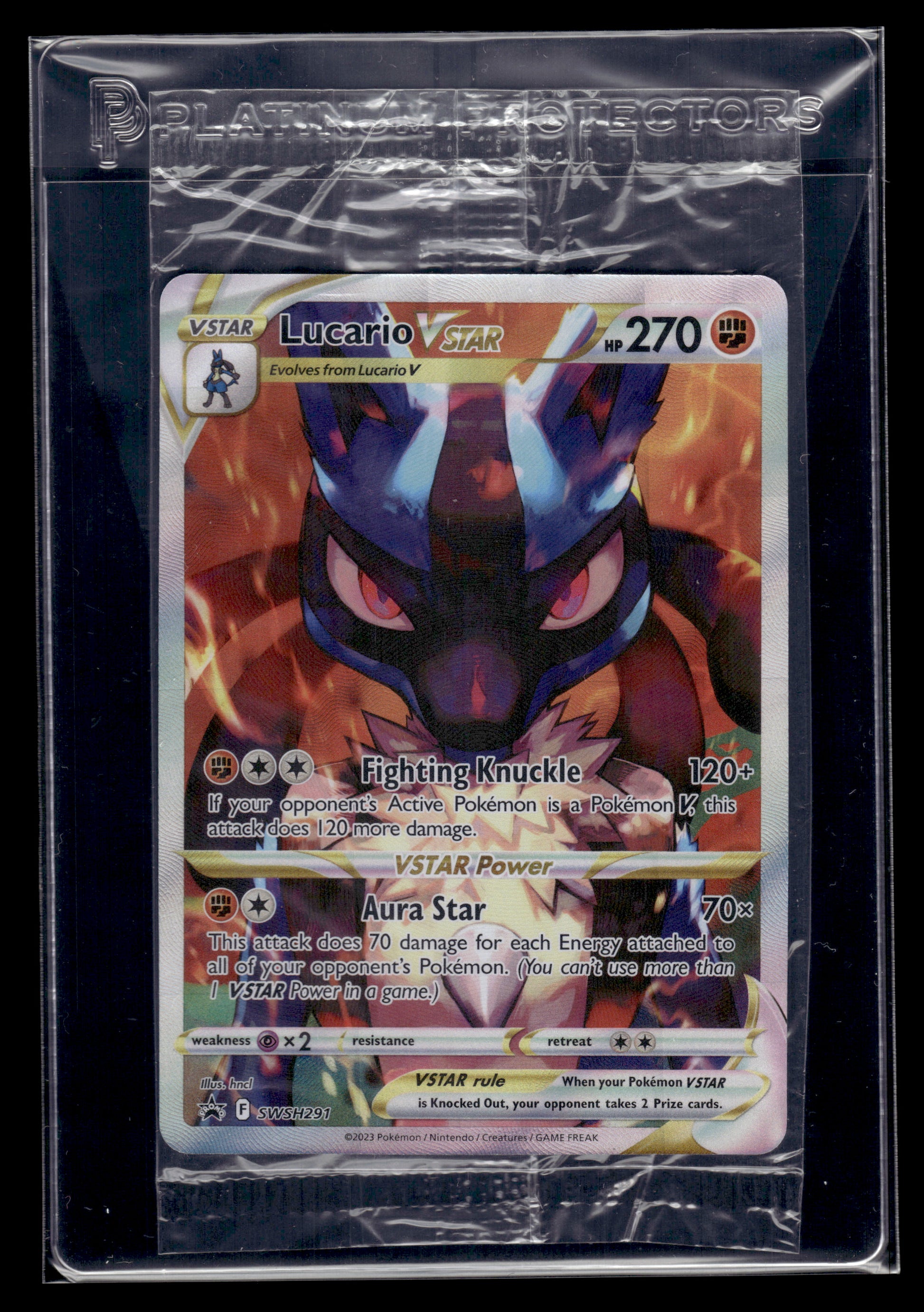 Lucario VSTAR #SWSH291 SEALED Sword & Shield Promo NM