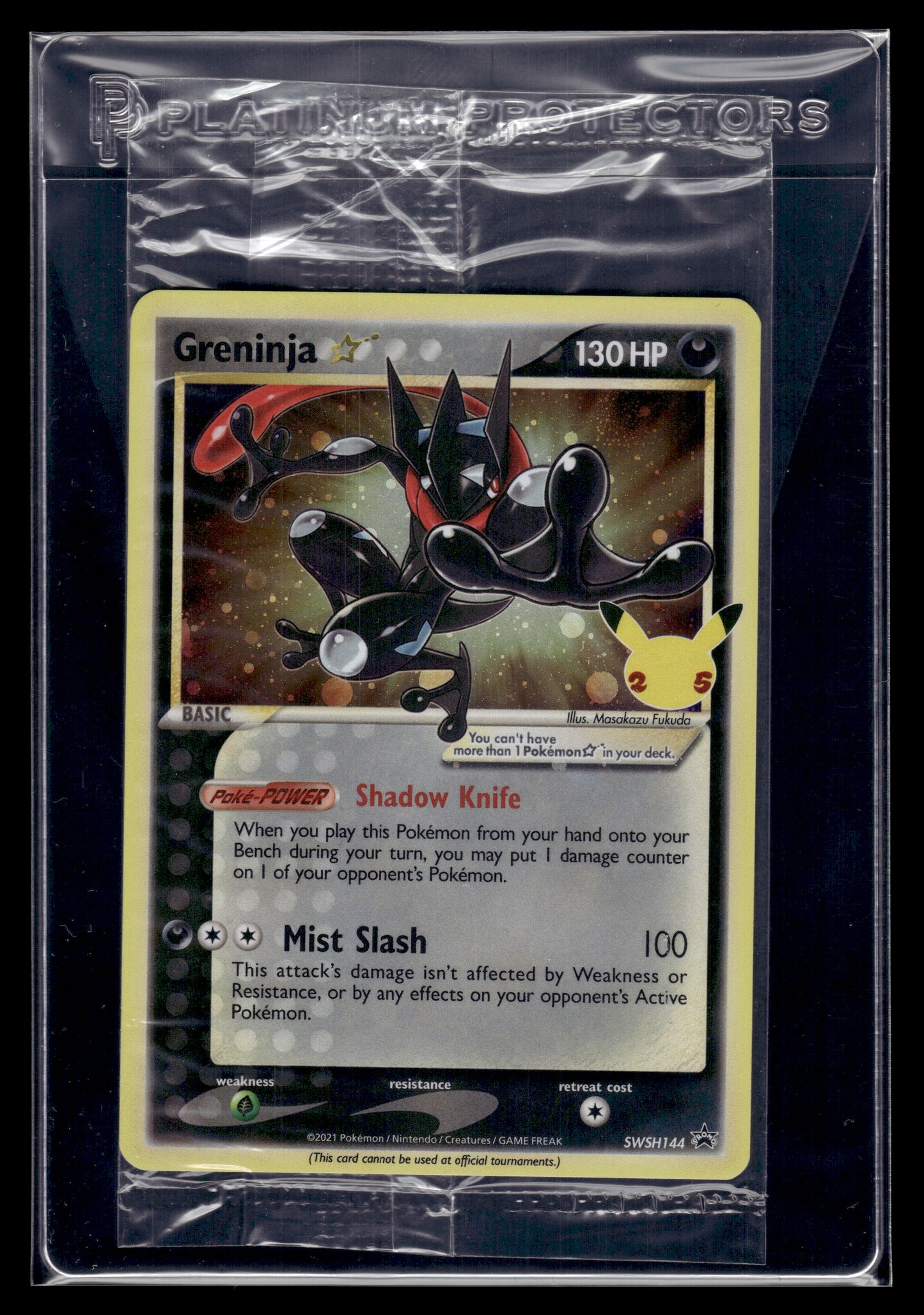 Greninja Star #SWSH144 SEALED Sword & Shield Promo Cards NM