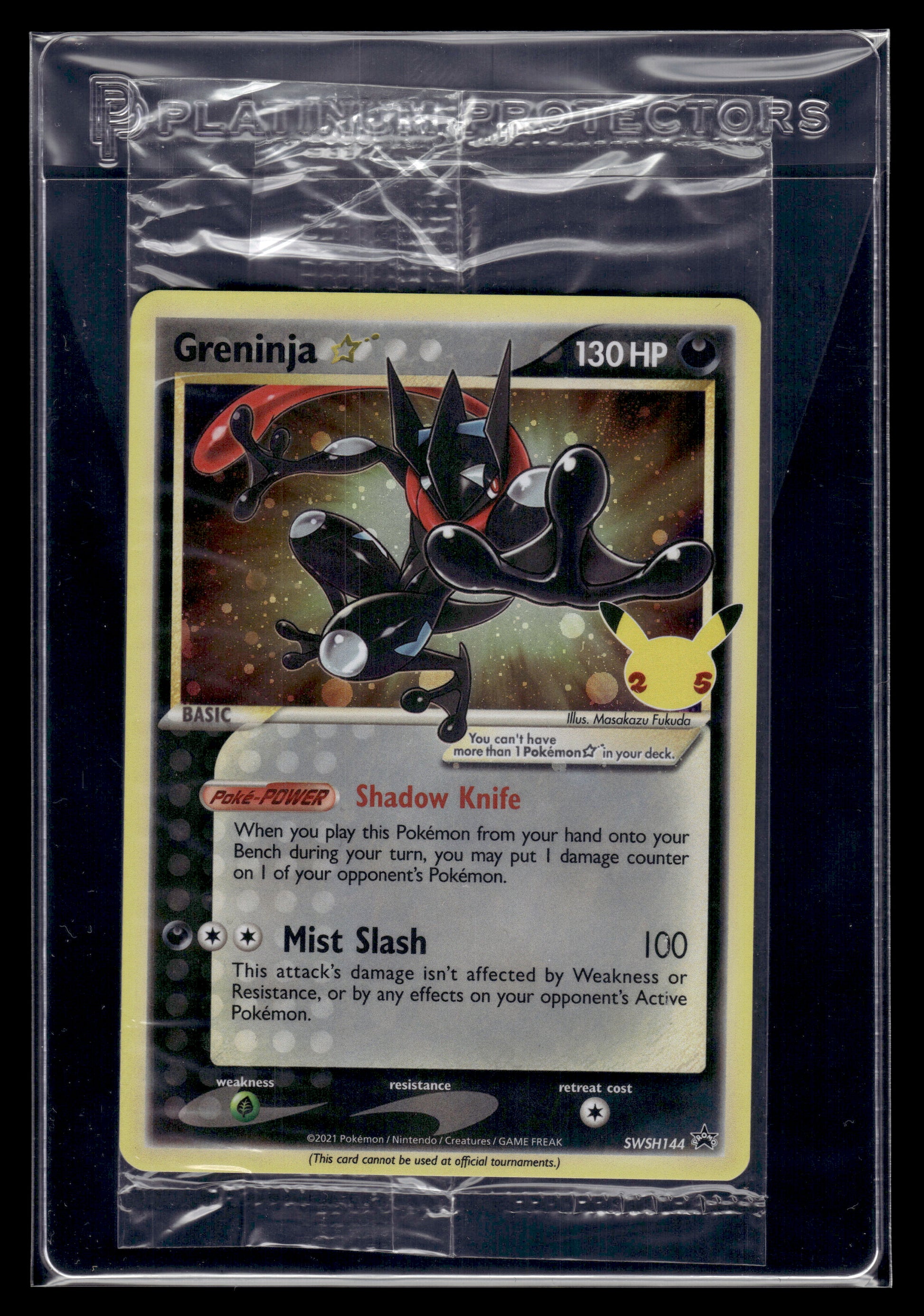 Greninja Star #SWSH144 SEALED Sword & Shield Promo Cards NM