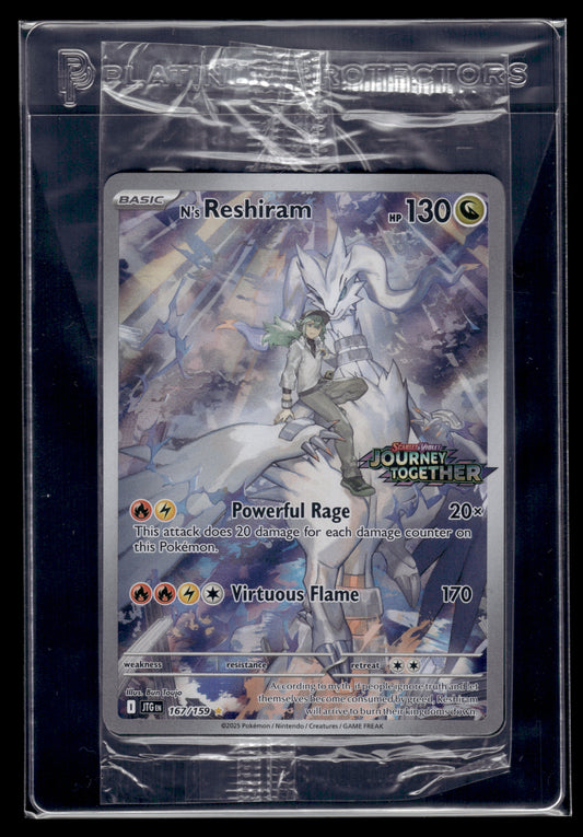 N's Reshiram (STAMPED) #167/159 SEALED Miscellaneous Cards & Products NM