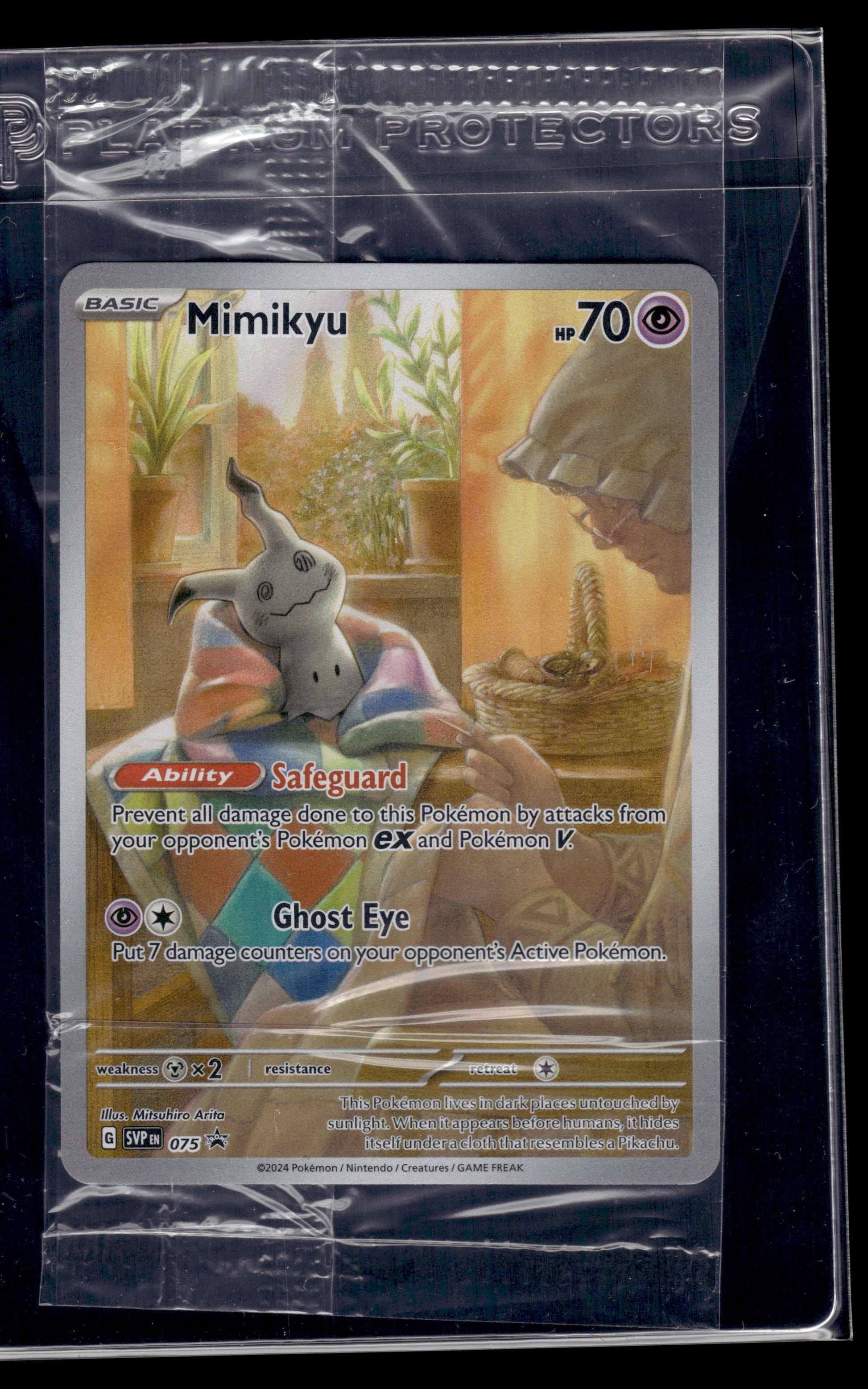 Mimikyu #075 SEALED Scarlet & Violet Promo Cards VLP