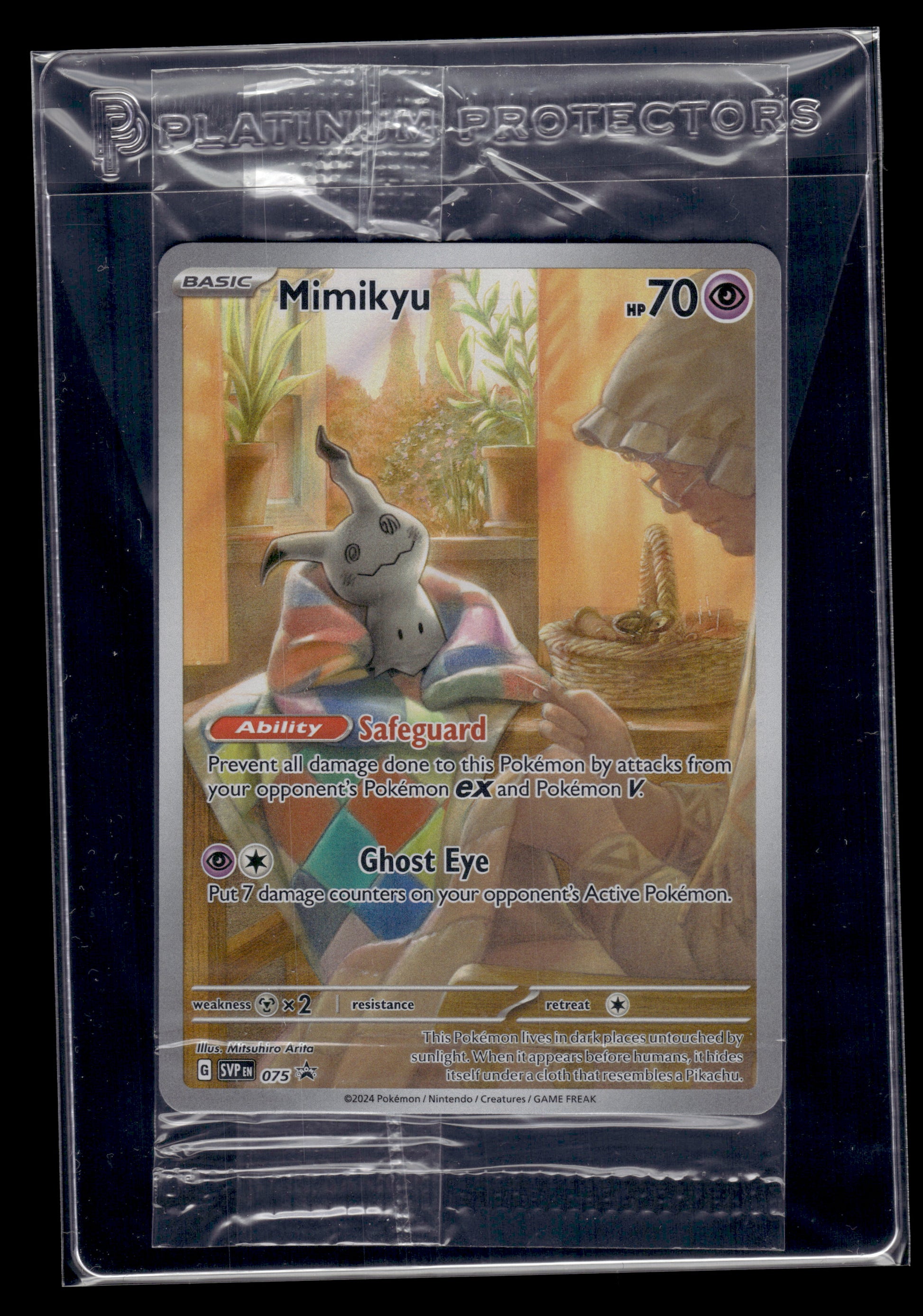 Mimikyu #075 SEALED Scarlet & Violet Promo Cards NM