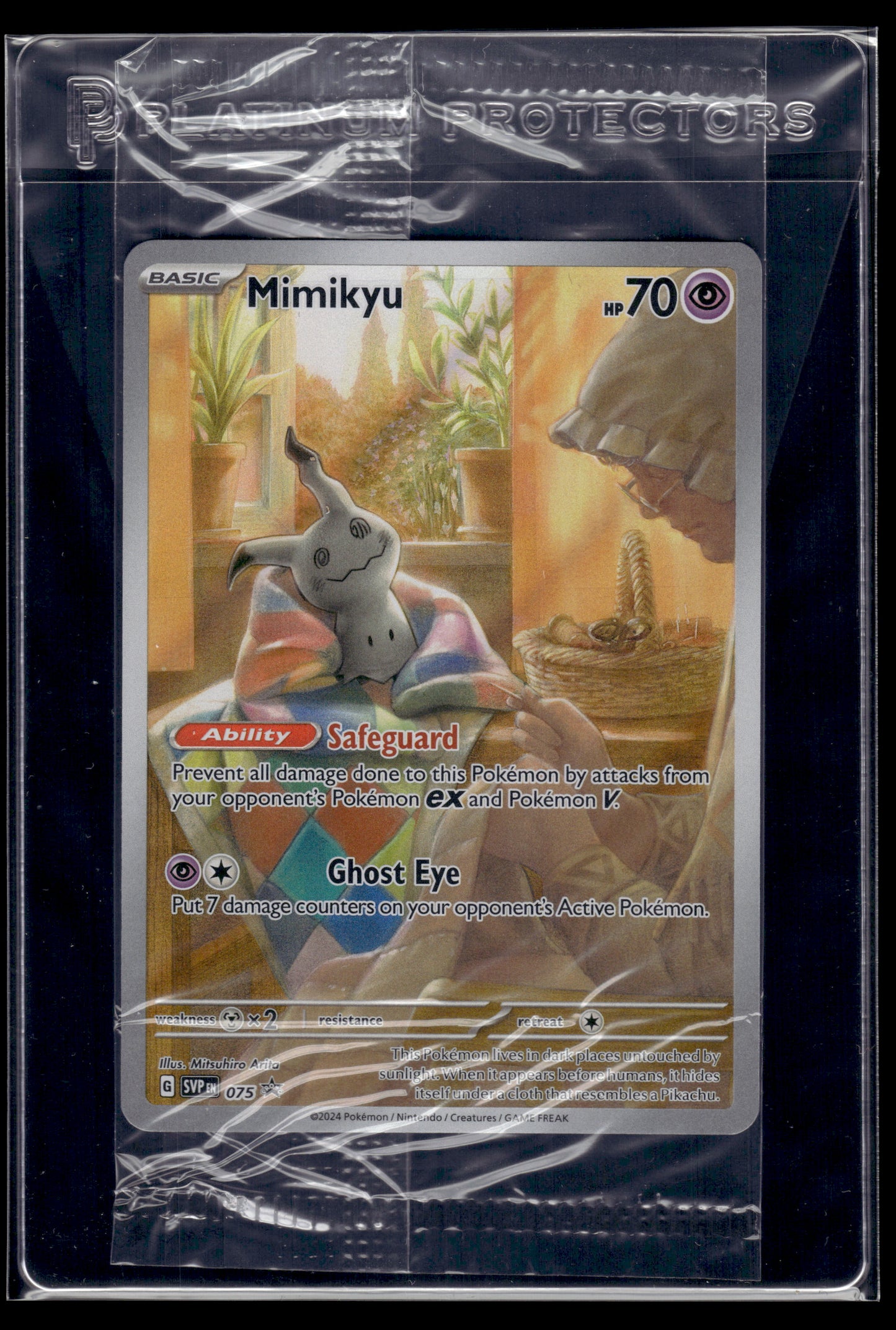 Mimikyu #075 SEALED Scarlet & Violet Promo Cards NM